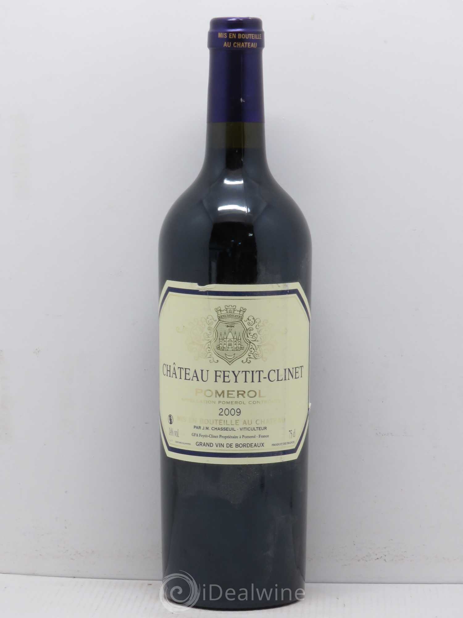 Château Feytit-Clinet 2009 - Lot de 1 bouteille - 0