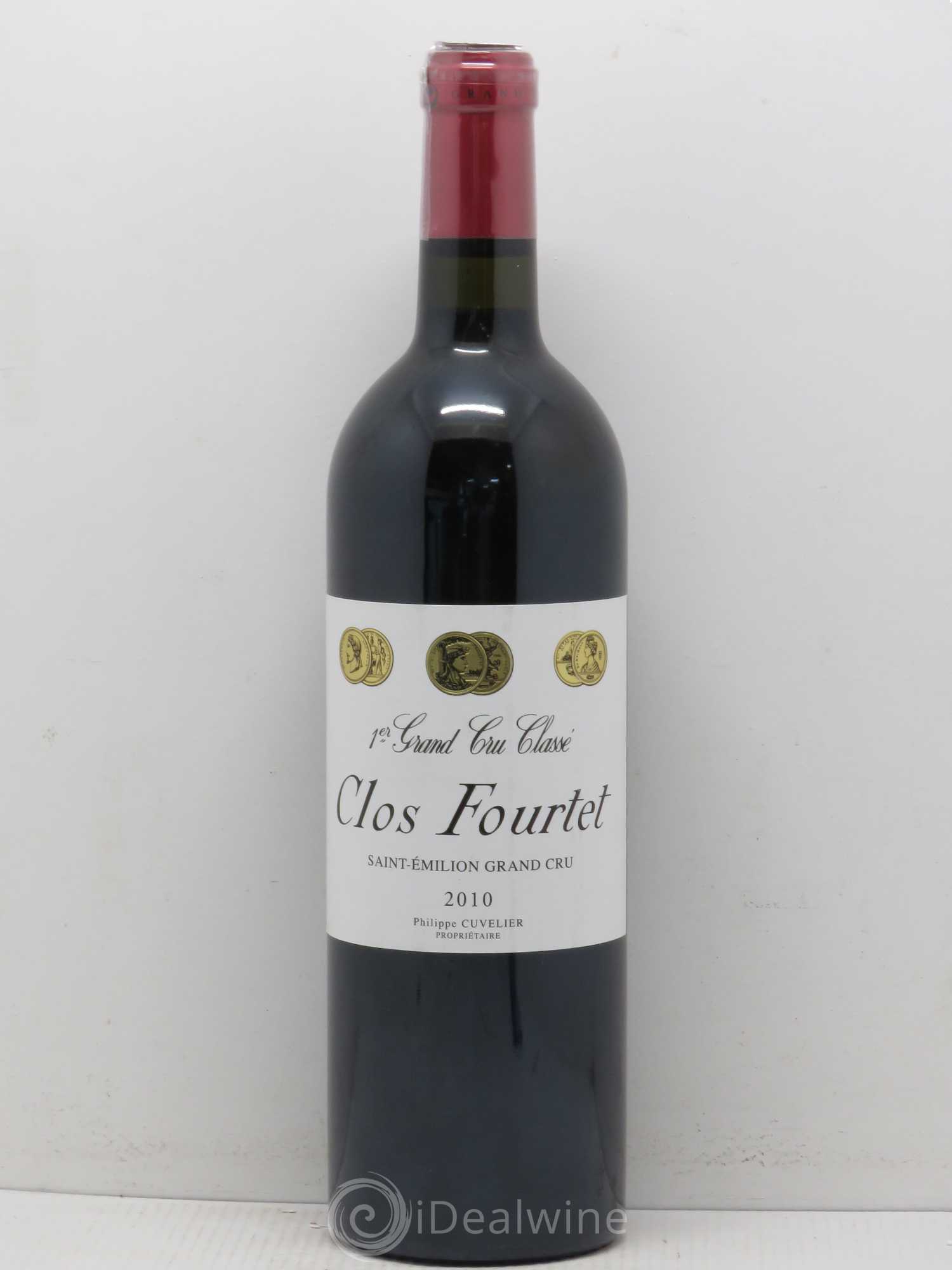 Clos Fourtet 1er Grand Cru Classé B 2010 - Lot de 1 bouteille - 0
