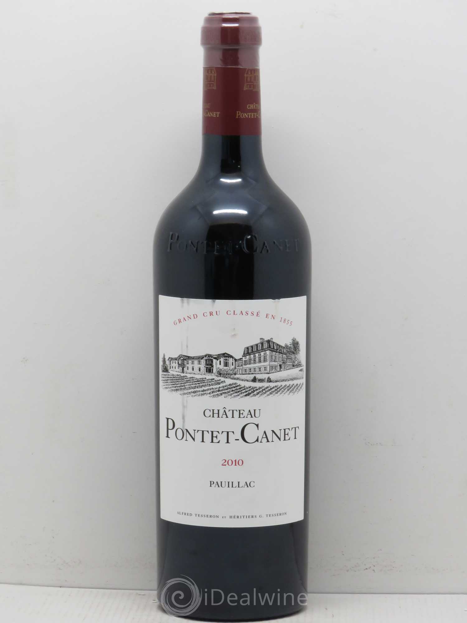 Château Pontet Canet 5ème Grand Cru Classé 2010 - Lot de 1 bouteille - 0