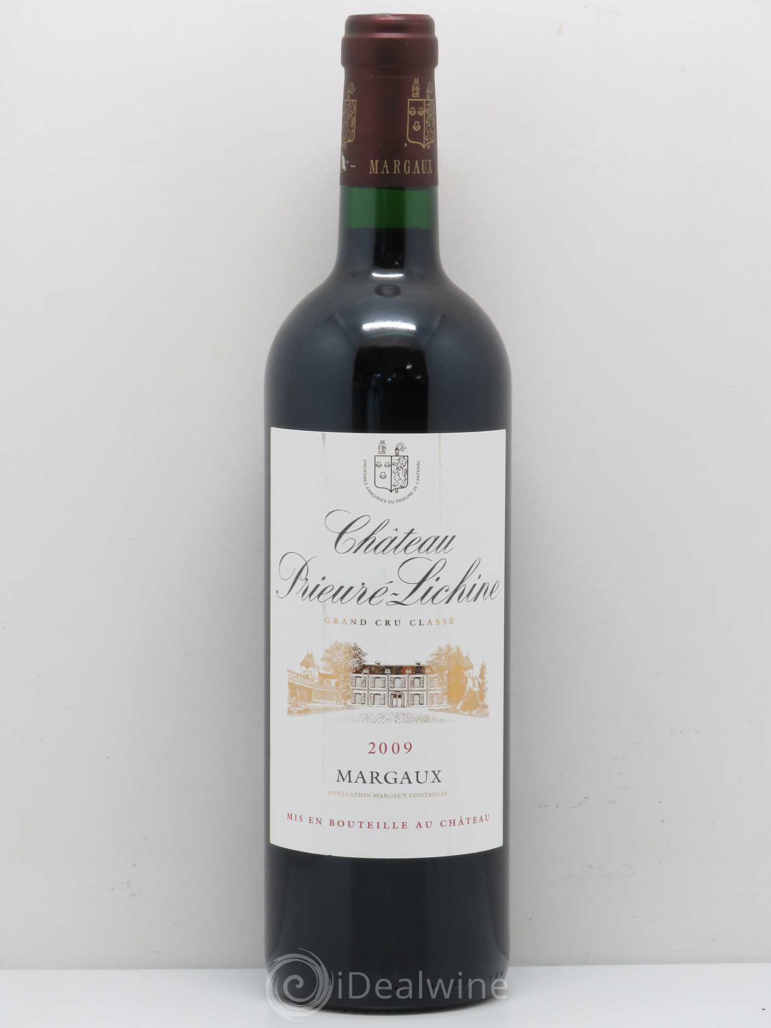 Château Prieuré Lichine 4ème Grand Cru Classé 2009 - Lot de 1 bouteille - 0