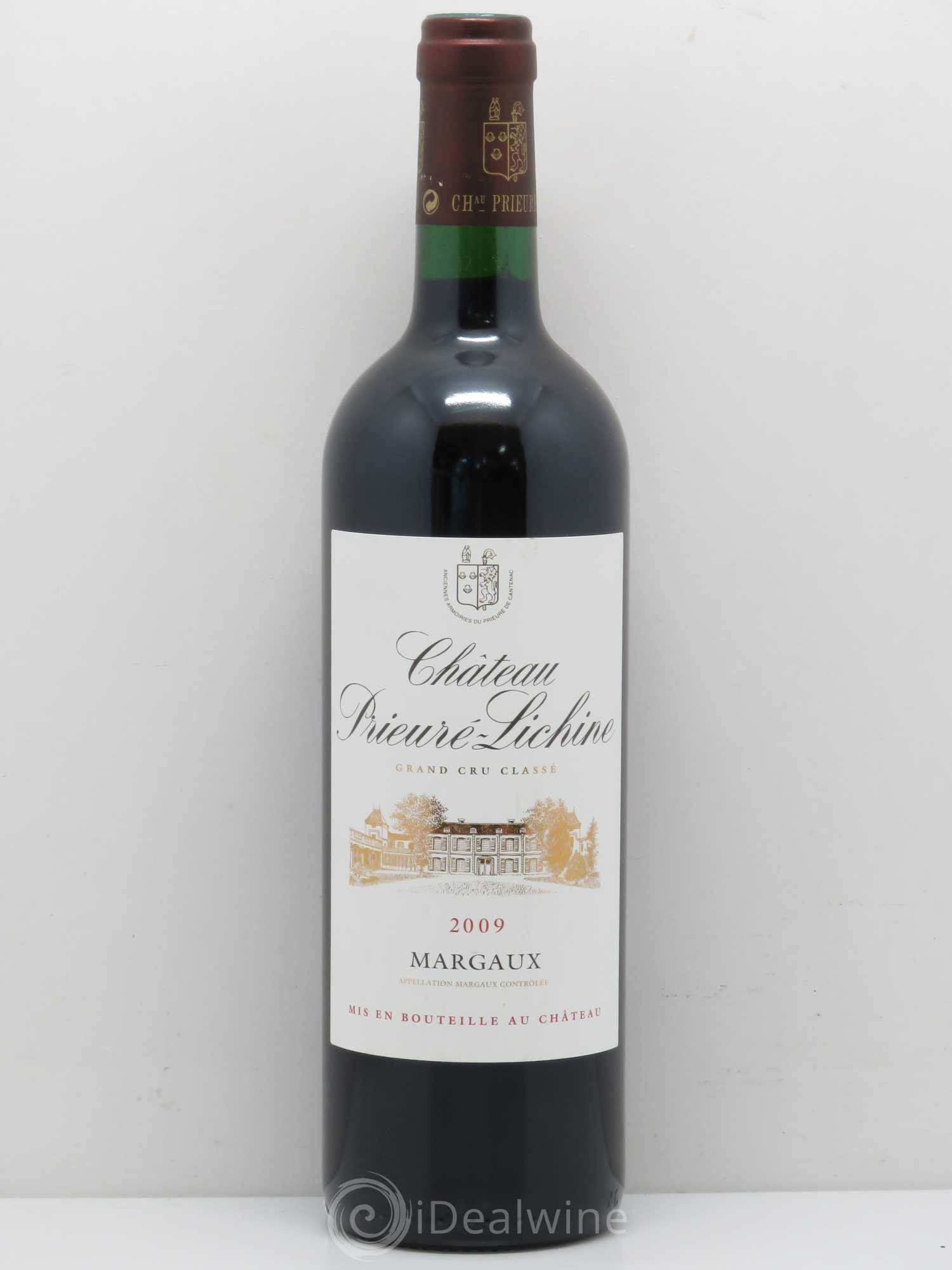 Château Prieuré Lichine 4ème Grand Cru Classé 2009 - Lot de 1 bouteille - 0
