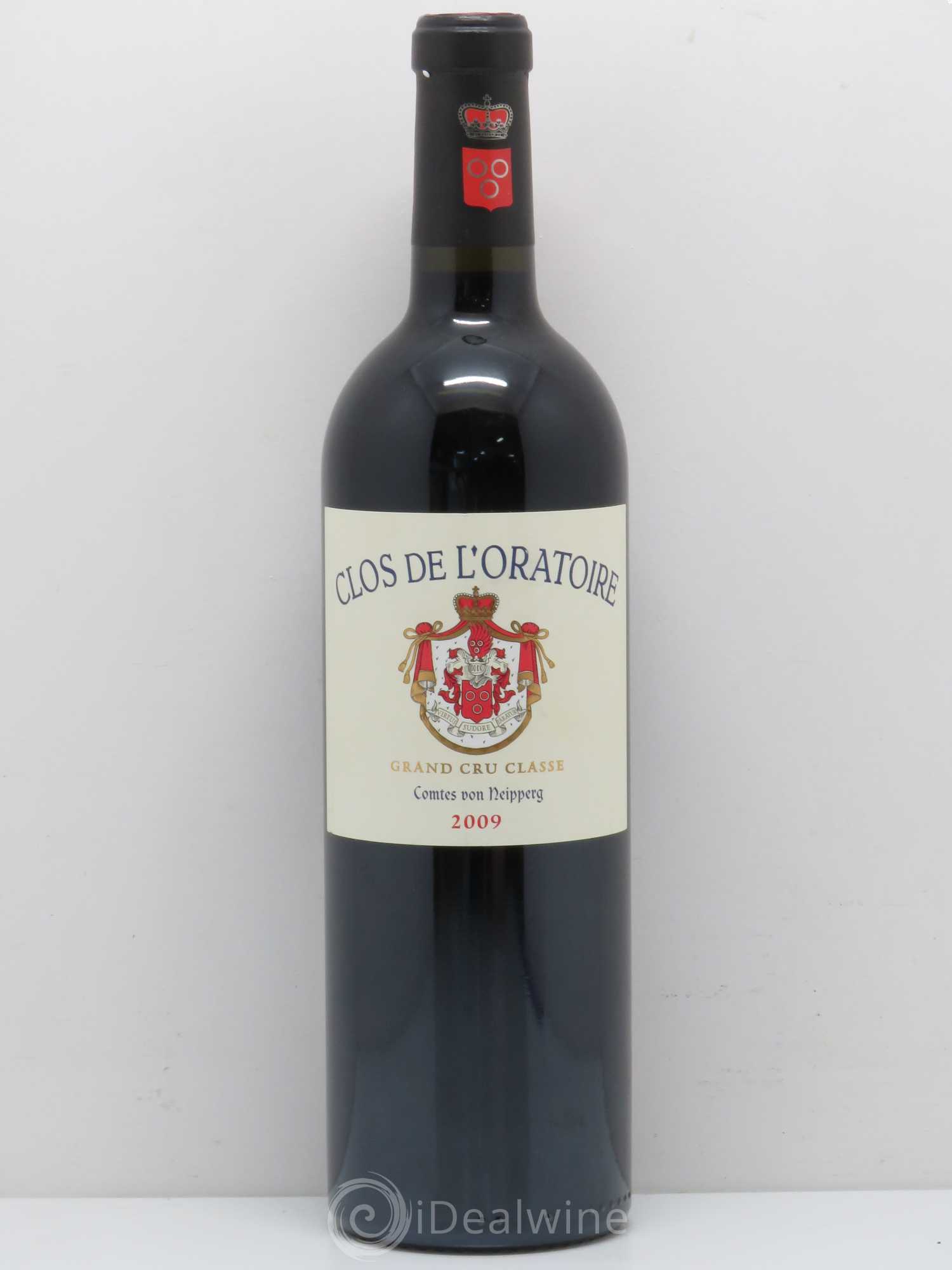 Clos de l'Oratoire Grand Cru Classé 2009 - Lot de 1 bouteille - 0