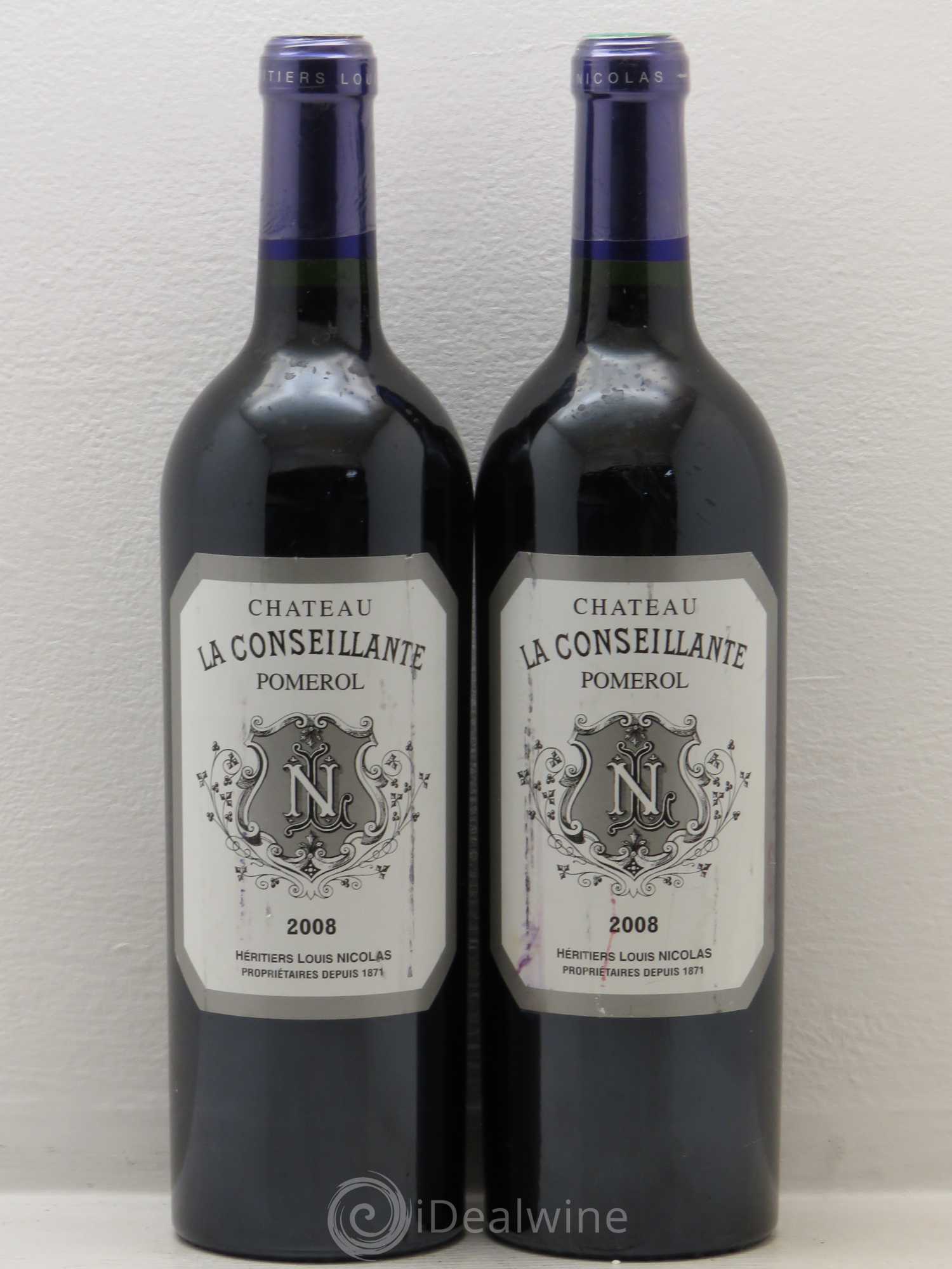 Château la Conseillante 2008 - Lot de 2 bouteilles - 0