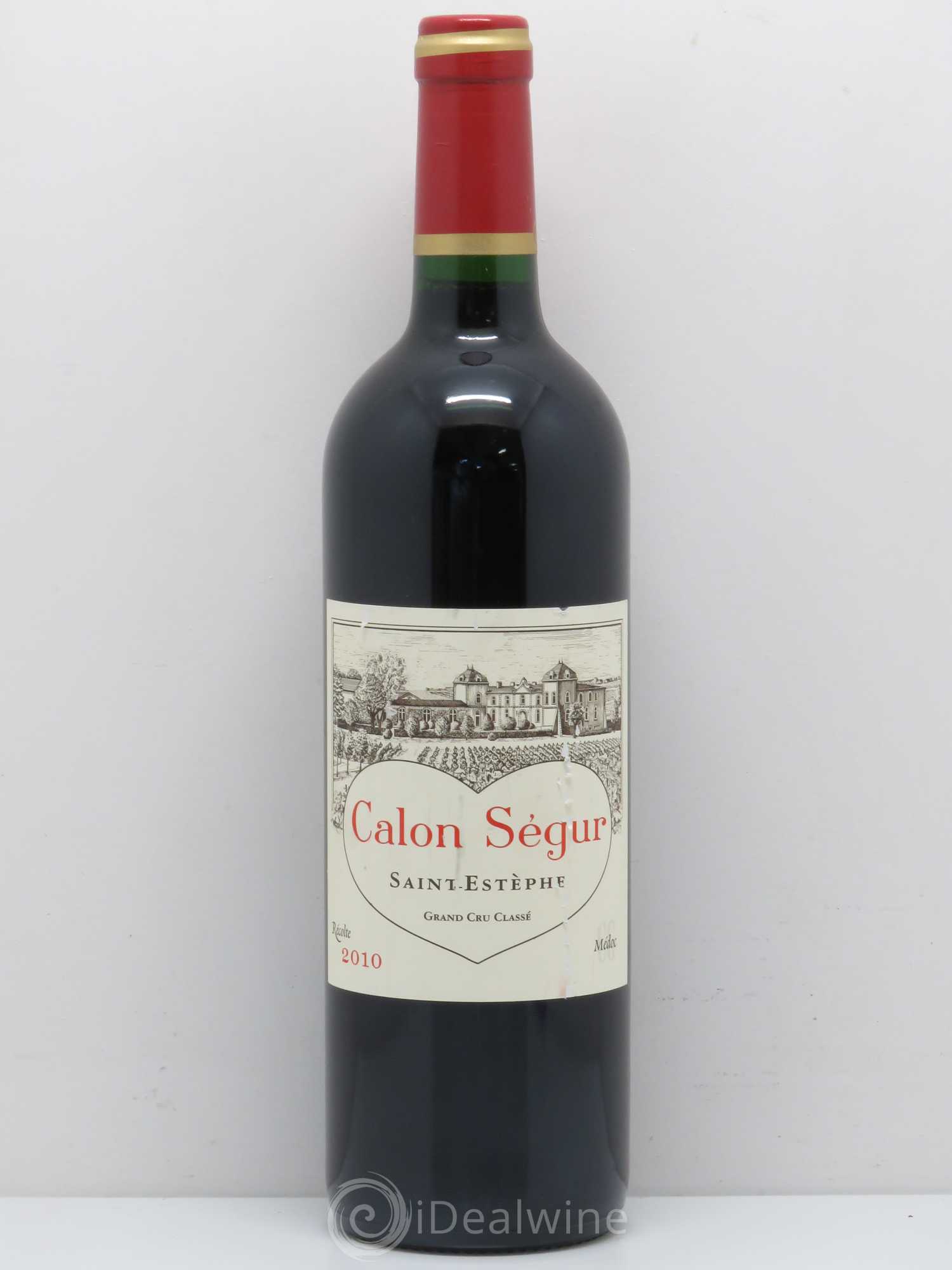 Château Calon Ségur 3ème Grand Cru Classé 2010 - Lot de 1 bouteille - 0