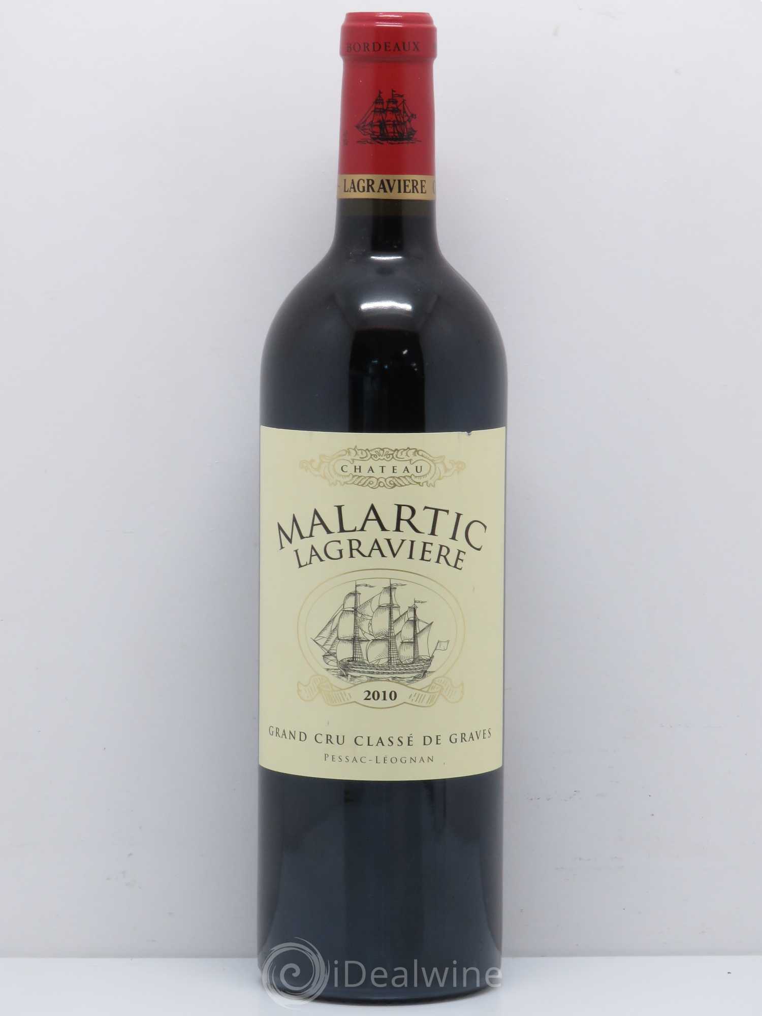 Château Malartic-Lagravière Cru Classé de Graves 2010 - Lot de 1 bouteille - 0