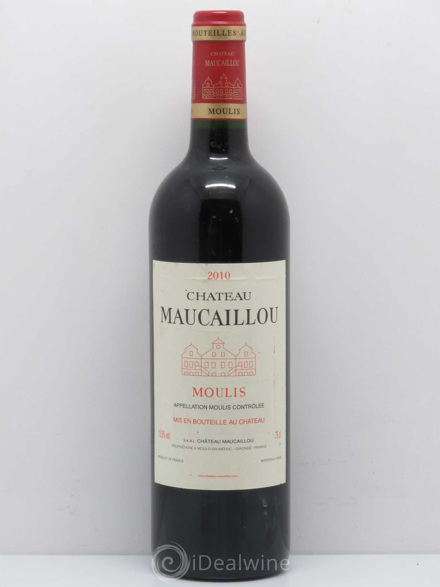 Château Maucaillou 2010 - Lot de 1 bouteille - 0