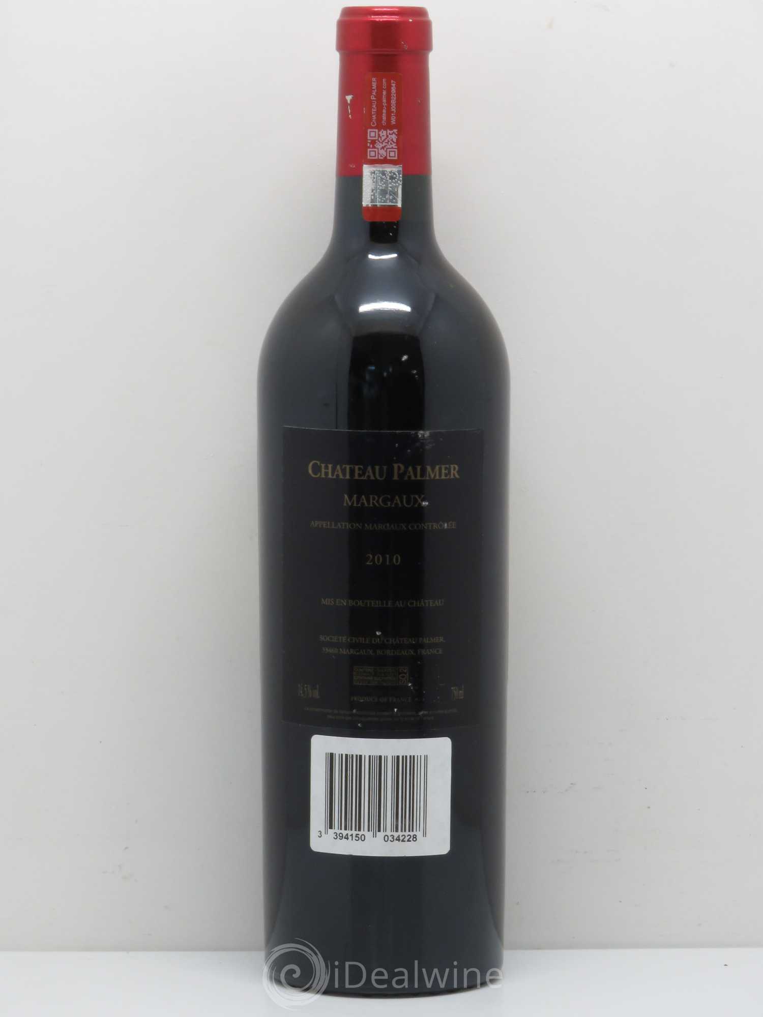 Château Palmer 3ème Grand Cru Classé 2010 - Lot de 1 bouteille - 1