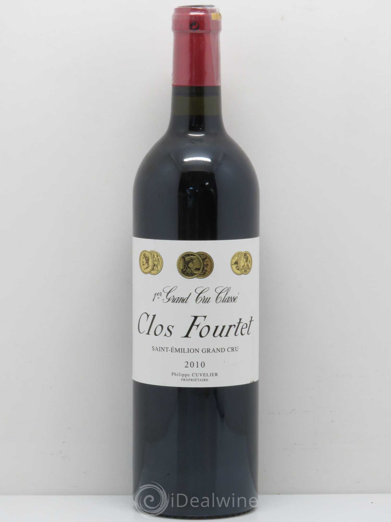 Clos Fourtet 1er Grand Cru Classé B 2010 - Lot de 1 bouteille - 0