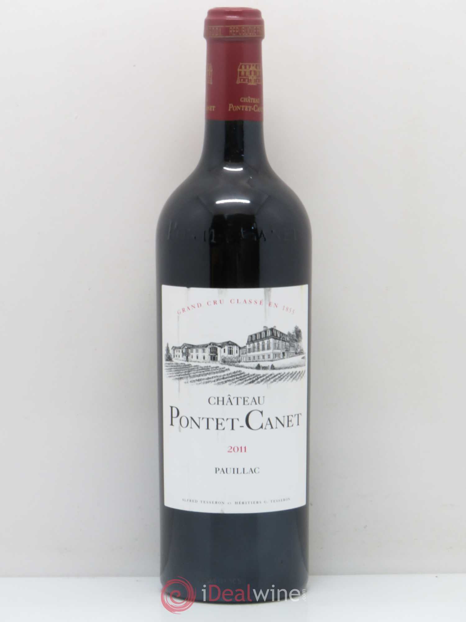 Château Pontet Canet 5ème Grand Cru Classé 2011 - Lot de 1 bouteille - 0