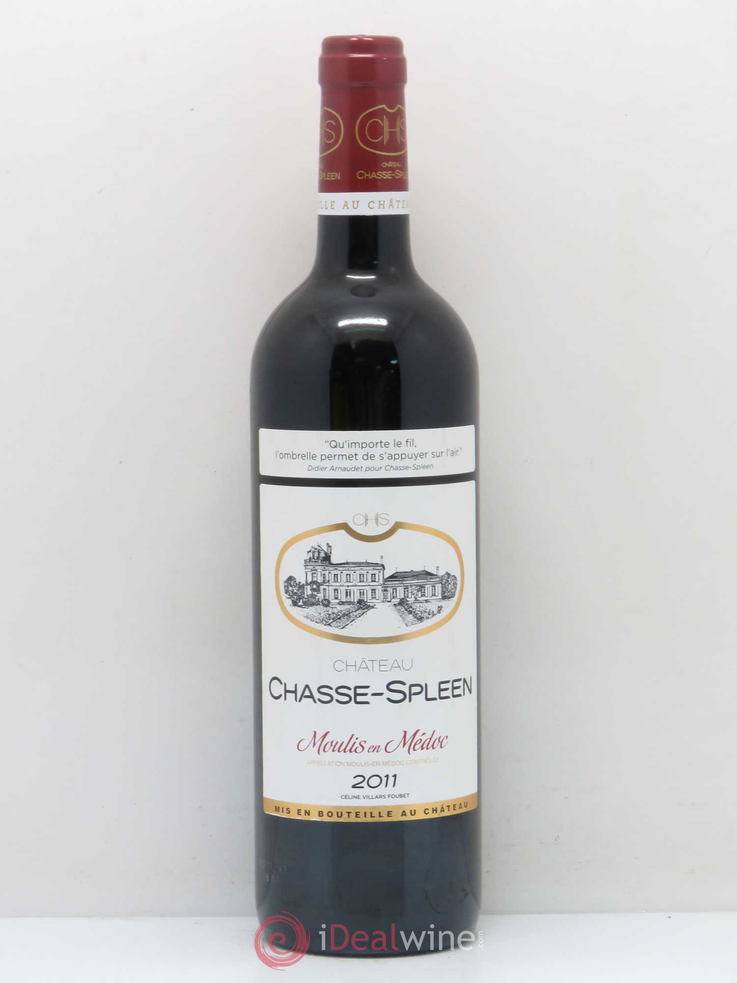 Château Chasse Spleen 2011 - Lot de 1 bouteille - 0