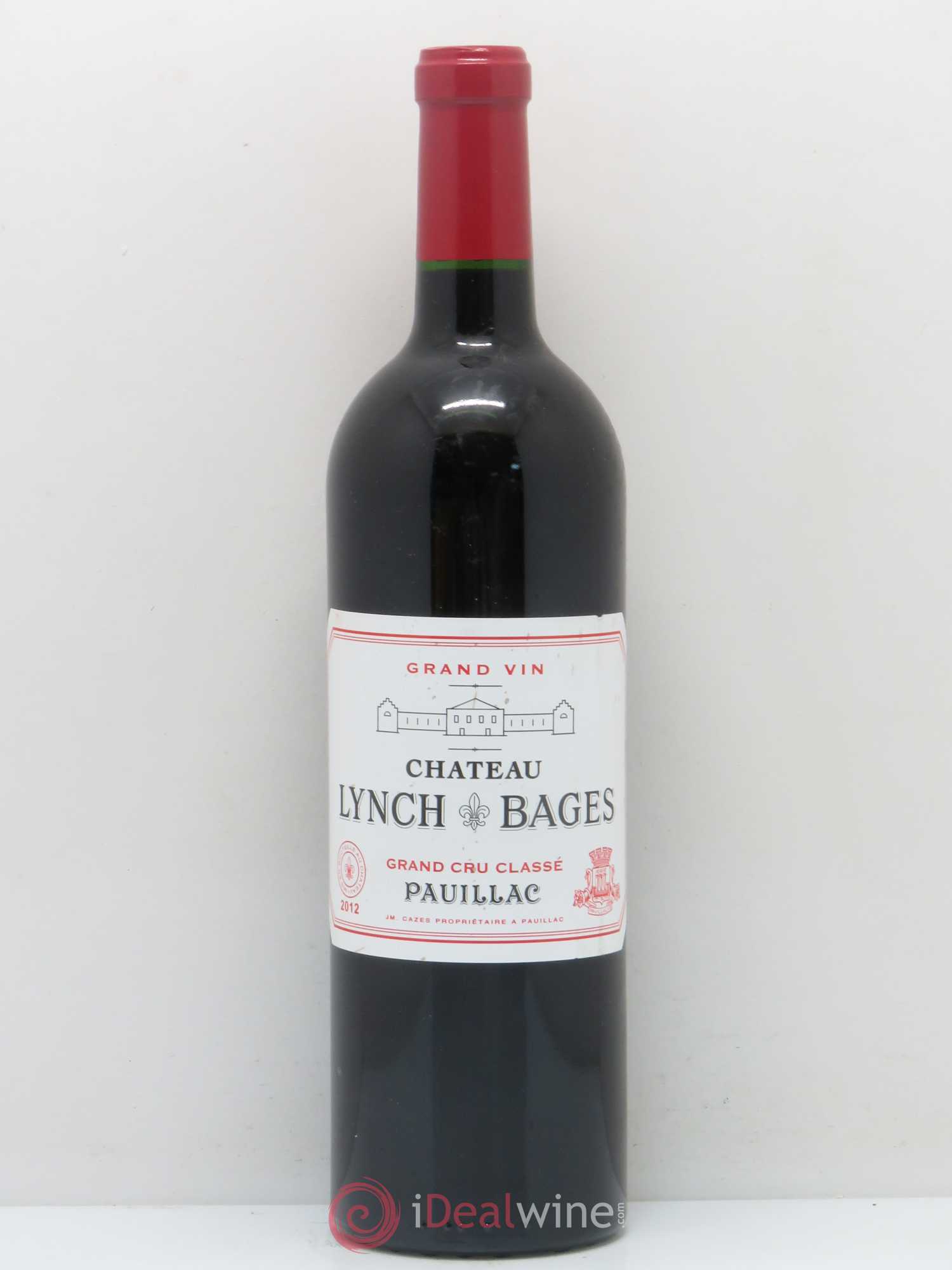 Château Lynch Bages 5ème Grand Cru Classé 2012 - Lot de 1 bouteille - 0