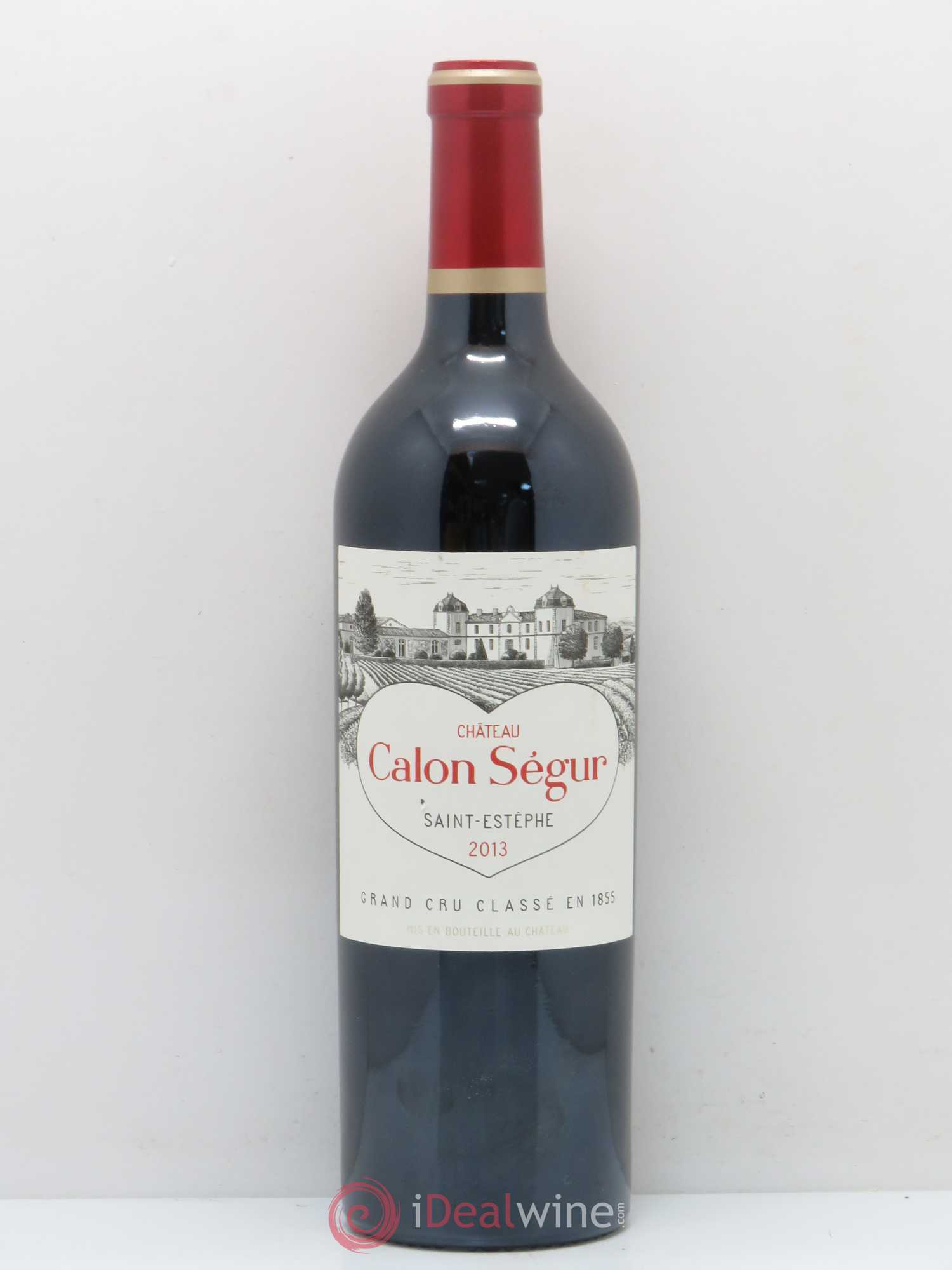 Château Calon Ségur 3ème Grand Cru Classé 2013 - Lot de 1 bouteille - 0