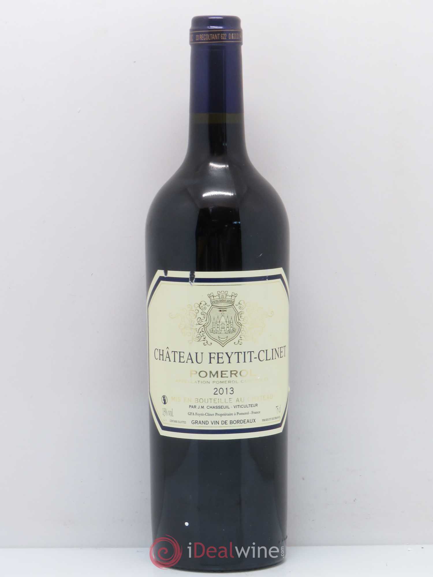 Château Feytit-Clinet 2013 - Lot de 1 bouteille - 0
