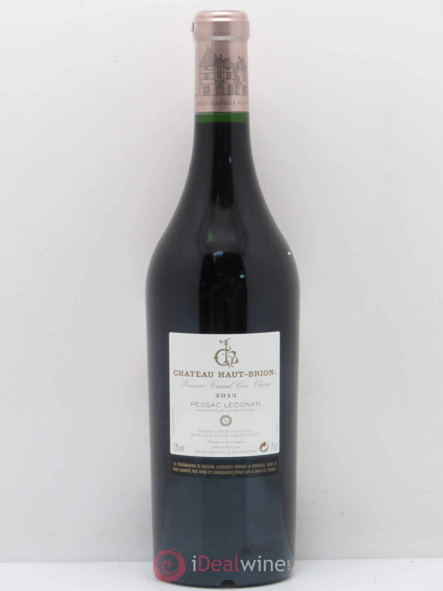 Château Haut Brion 1er Grand Cru Classé 2013 - Lot de 1 bouteille - 1