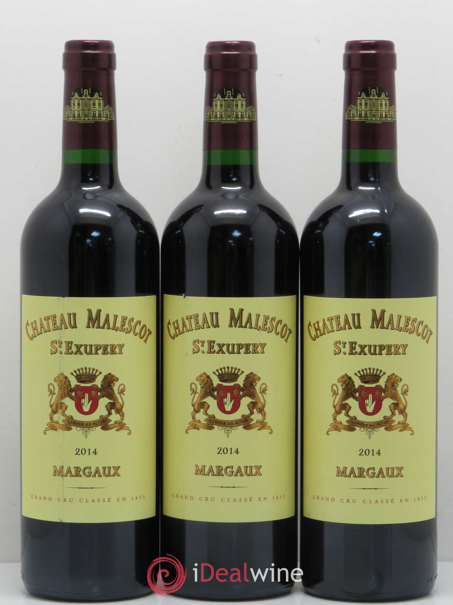 Château Malescot Saint-Exupéry 3ème Grand Cru Classé 2014 - Lot de 3 bouteilles - 0