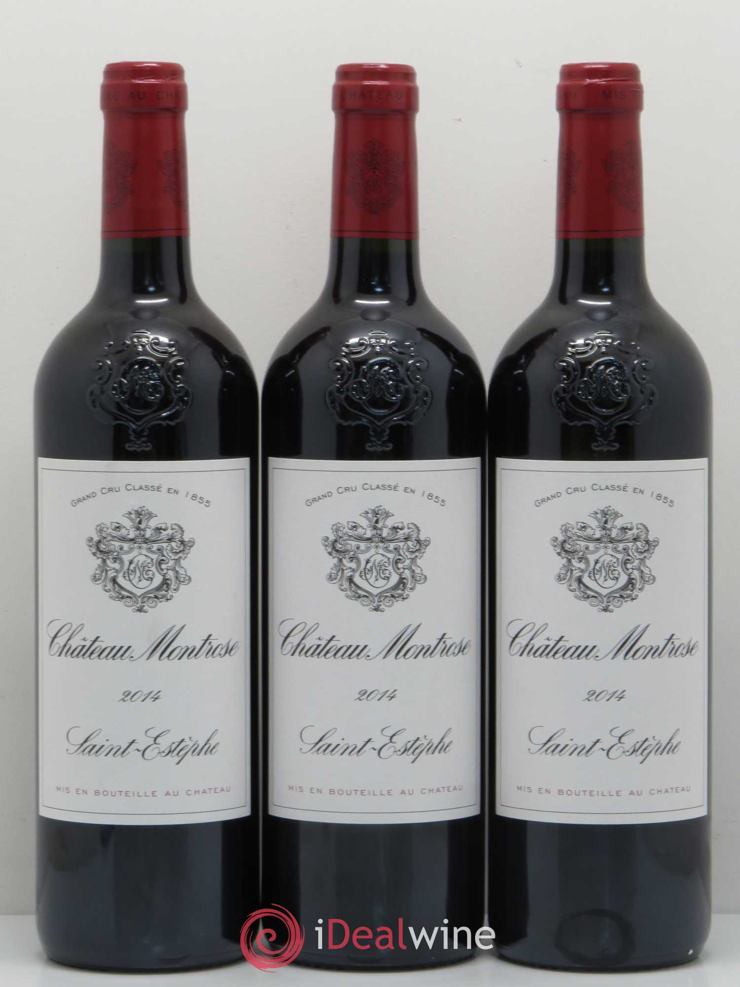 Château Montrose 2ème Grand Cru Classé 2014 - Lot de 3 bouteilles - 0