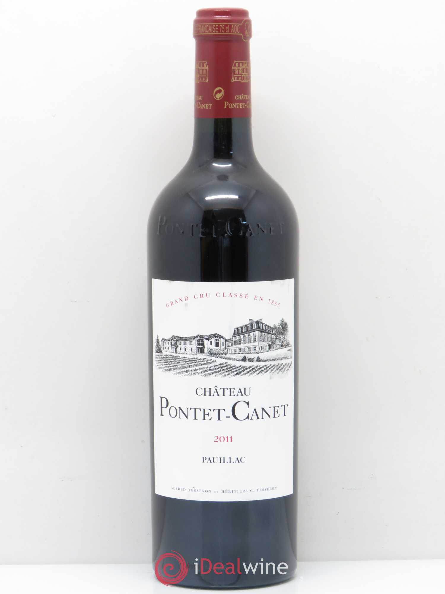 Château Pontet Canet 5ème Grand Cru Classé 2011 - Lot de 1 bouteille - 0