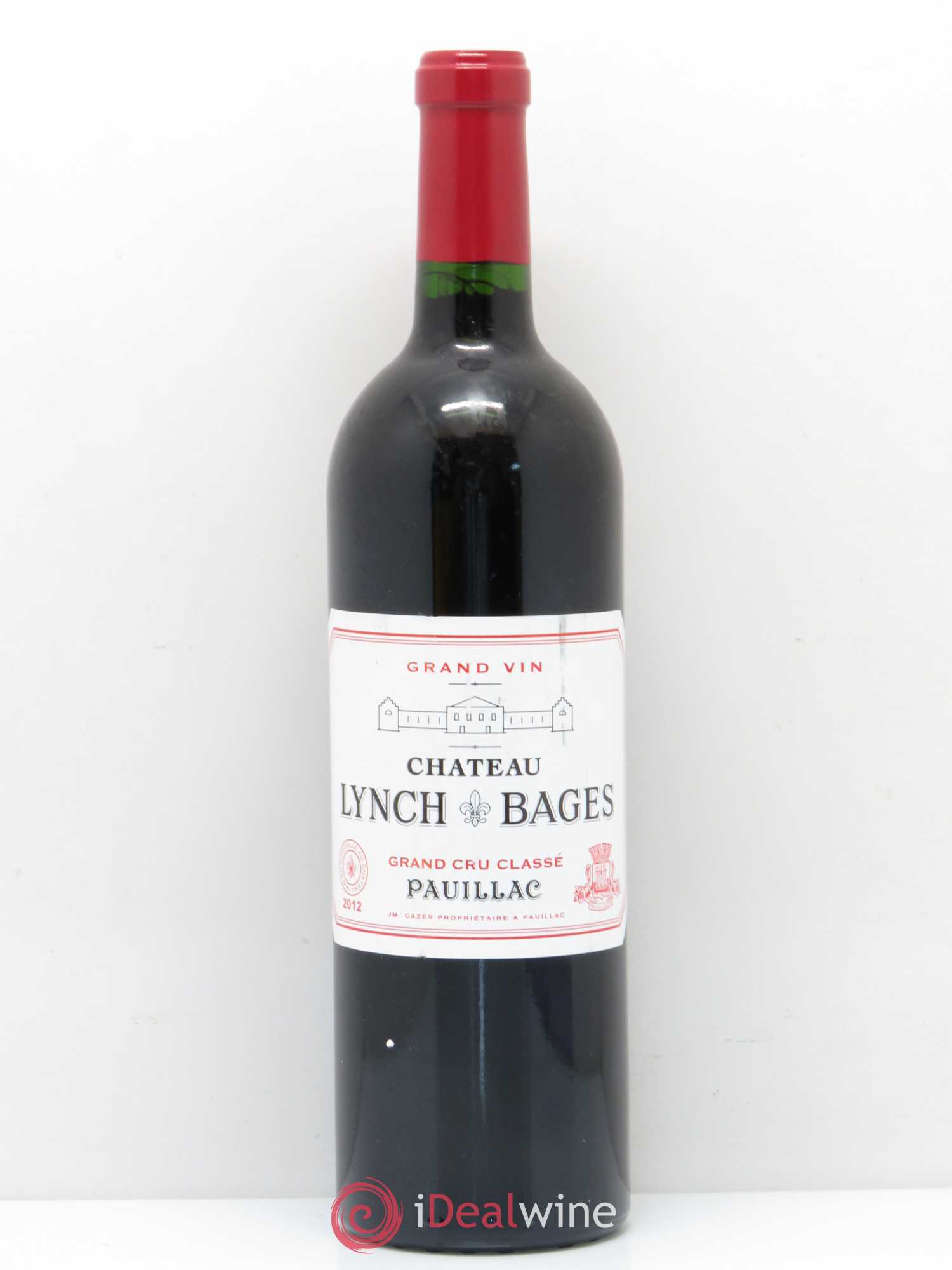 Château Lynch Bages 5ème Grand Cru Classé 2012 - Lot de 1 bouteille - 0