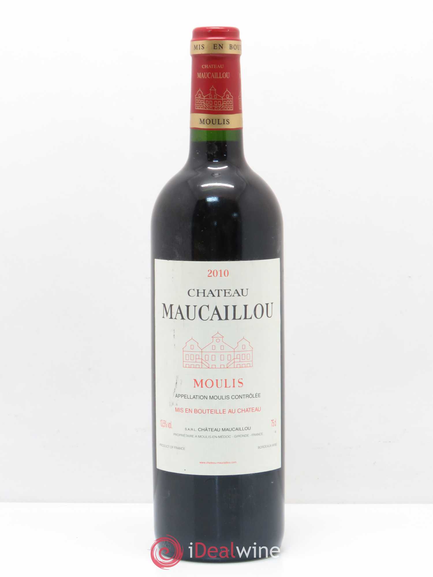 Château Maucaillou 2010 - Lot de 1 bouteille - 0