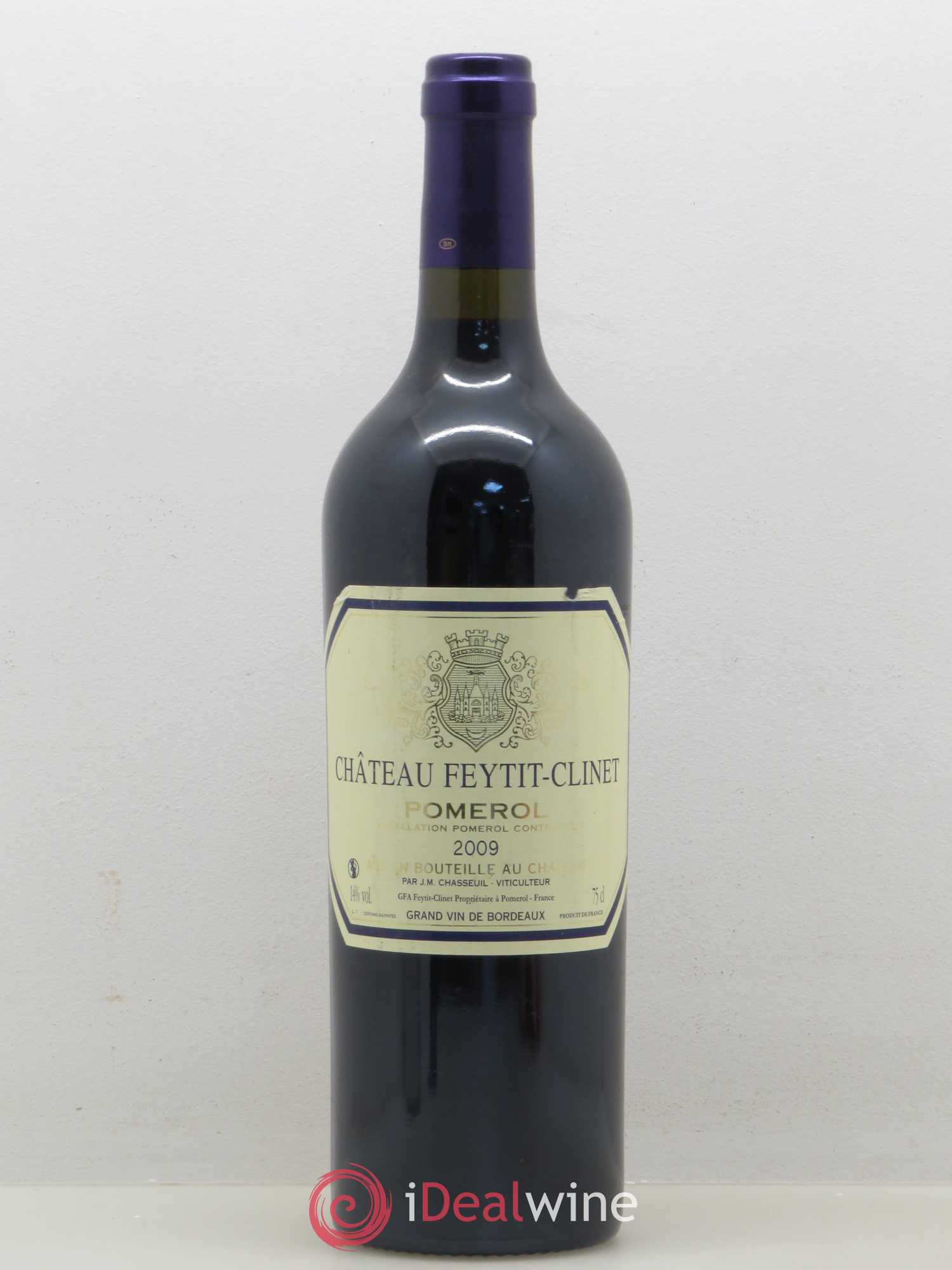 Château Feytit-Clinet 2009 - Lot de 1 bouteille - 0
