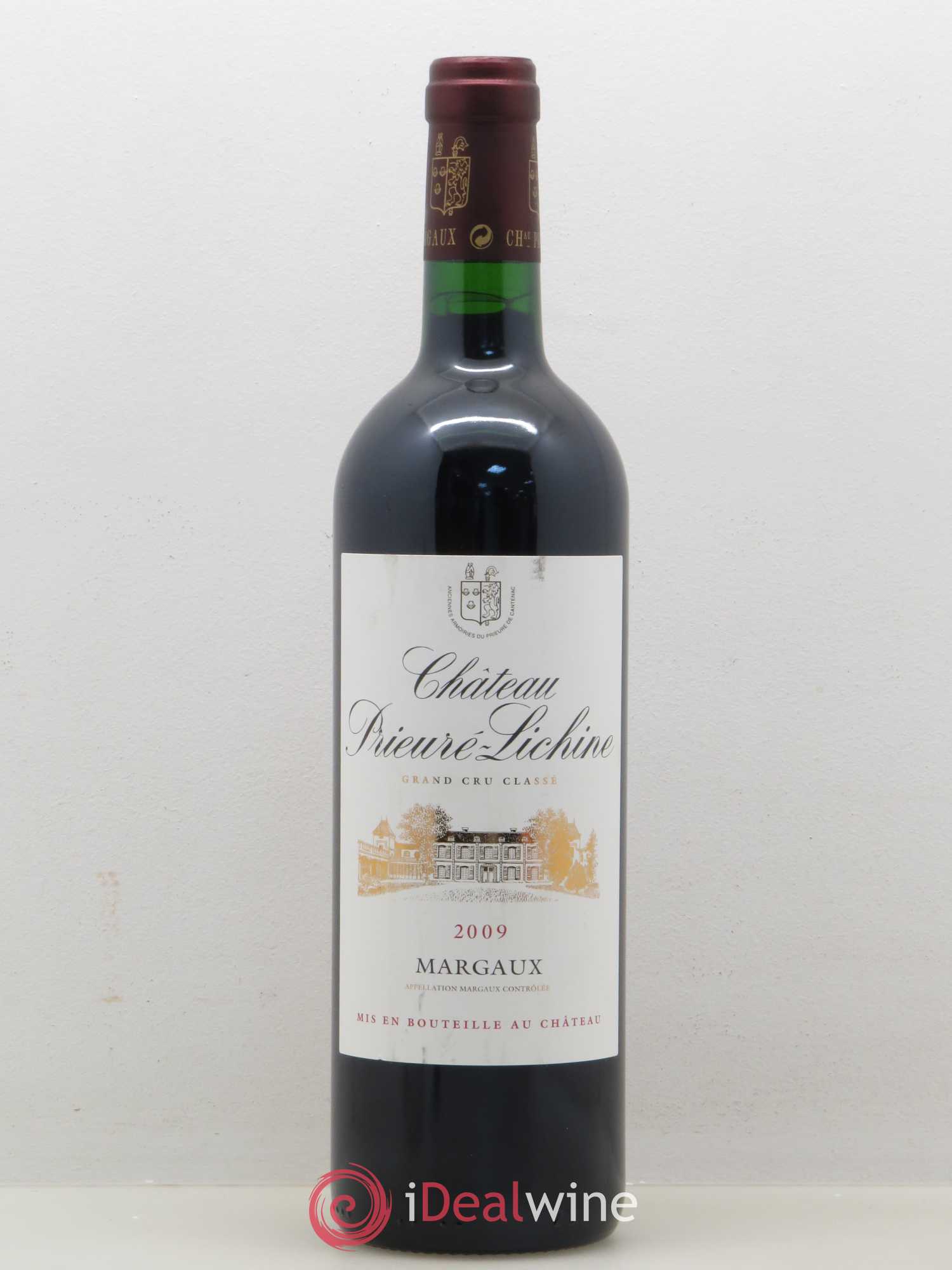 Château Prieuré Lichine 4ème Grand Cru Classé 2009 - Lot de 1 bouteille - 0