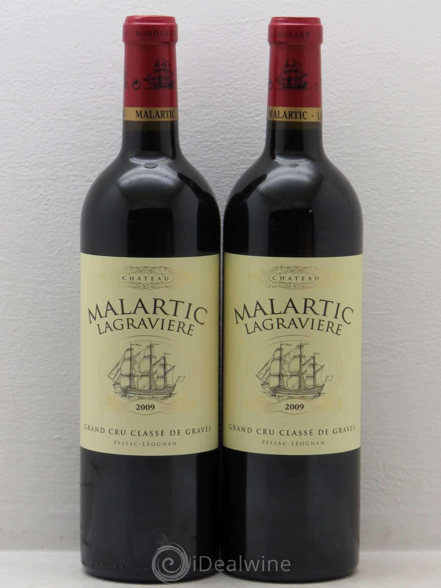 Château Malartic-Lagravière Cru Classé de Graves 2009 - Lot de 2 bouteilles - 0
