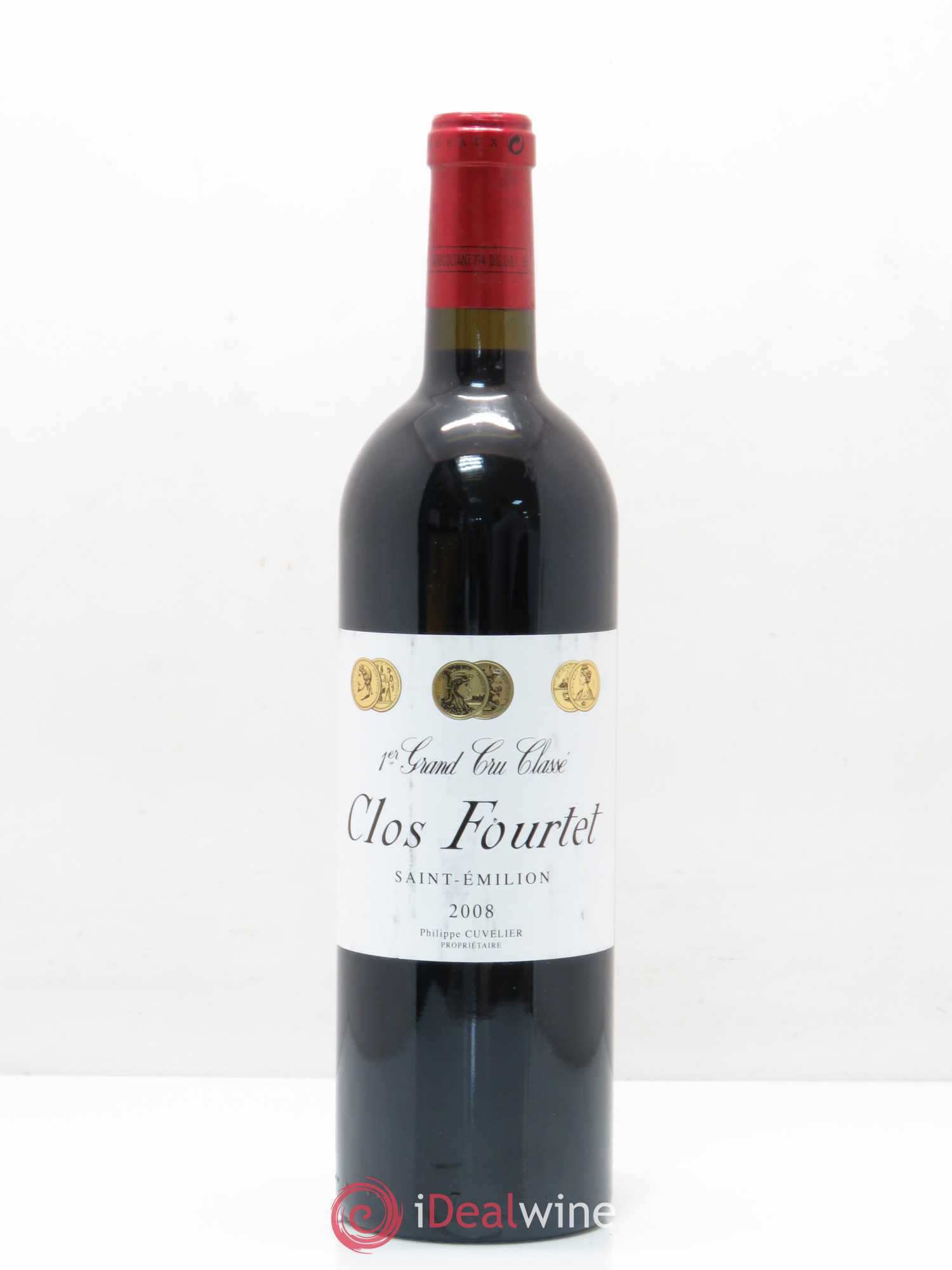 Clos Fourtet 1er Grand Cru Classé B 2008 - Lot de 1 bouteille - 0
