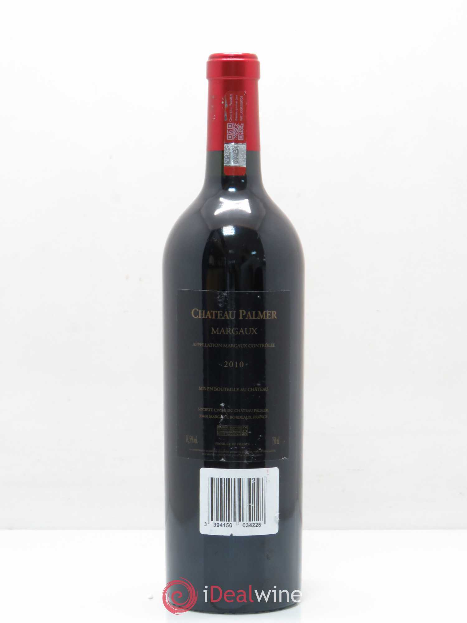 Château Palmer 3ème Grand Cru Classé 2010 - Lot de 1 bouteille - 1