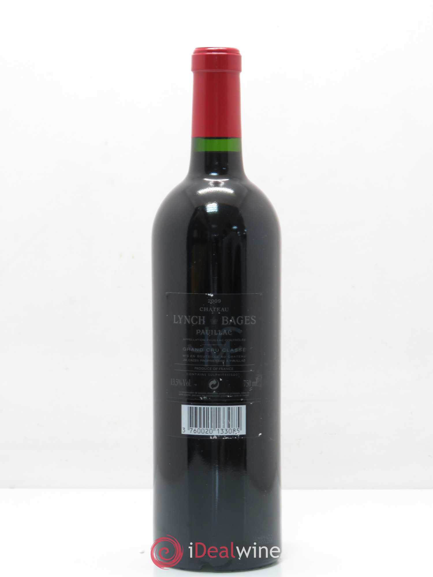 Château Lynch Bages 5ème Grand Cru Classé 2009 - Lot de 1 bouteille - 1