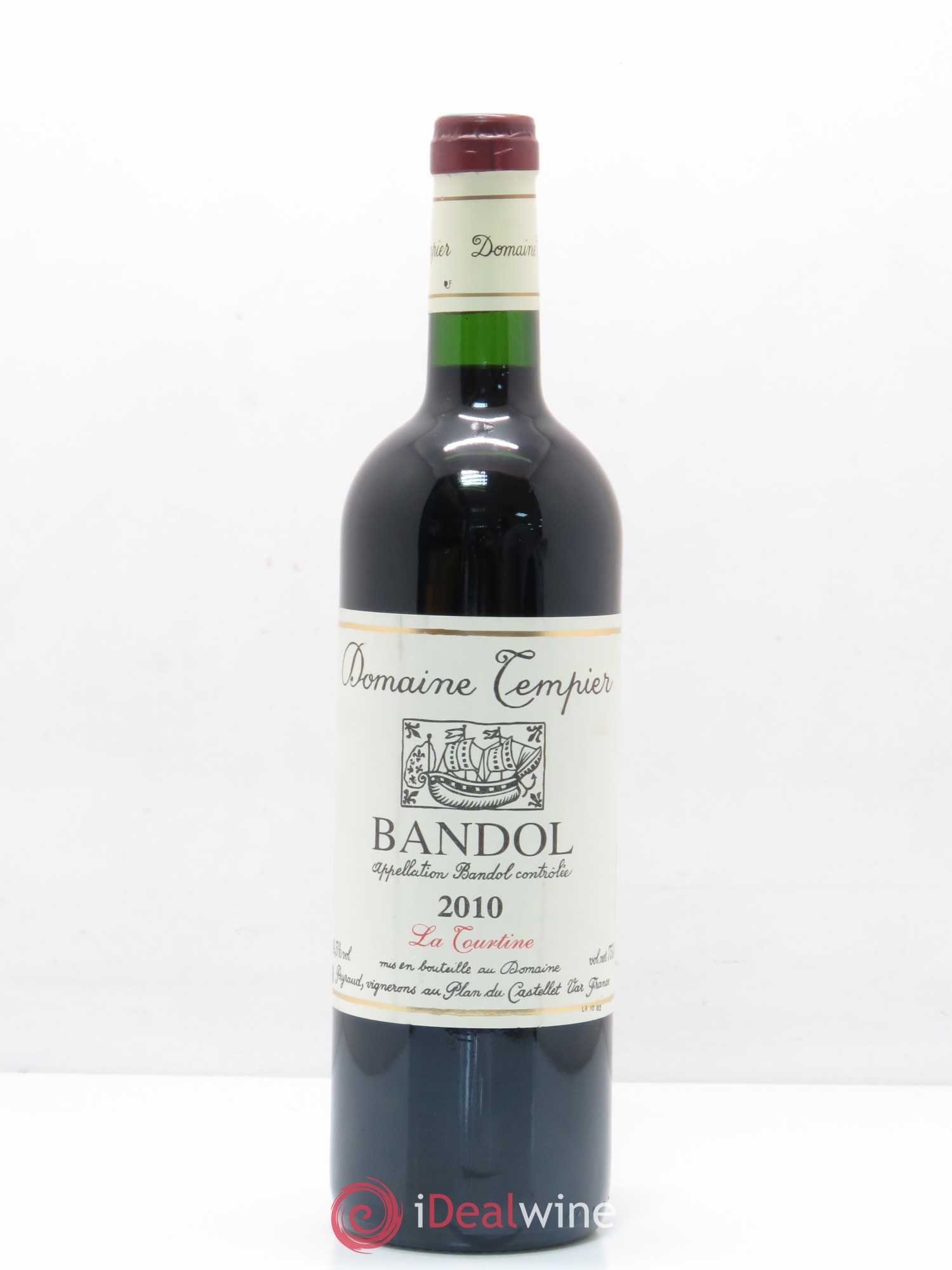 Bandol Domaine Tempier La Tourtine Famille Peyraud 2010 - Lot de 1 bouteille - 0
