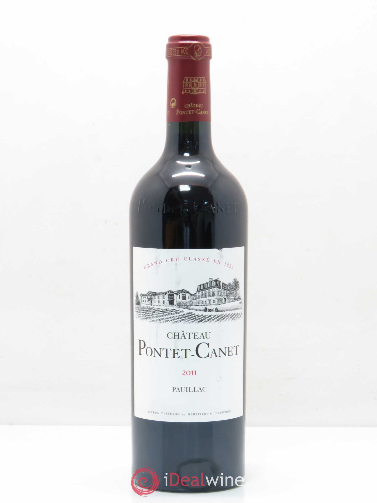 Château Pontet Canet 5ème Grand Cru Classé 2011 - Lot de 1 bouteille - 0