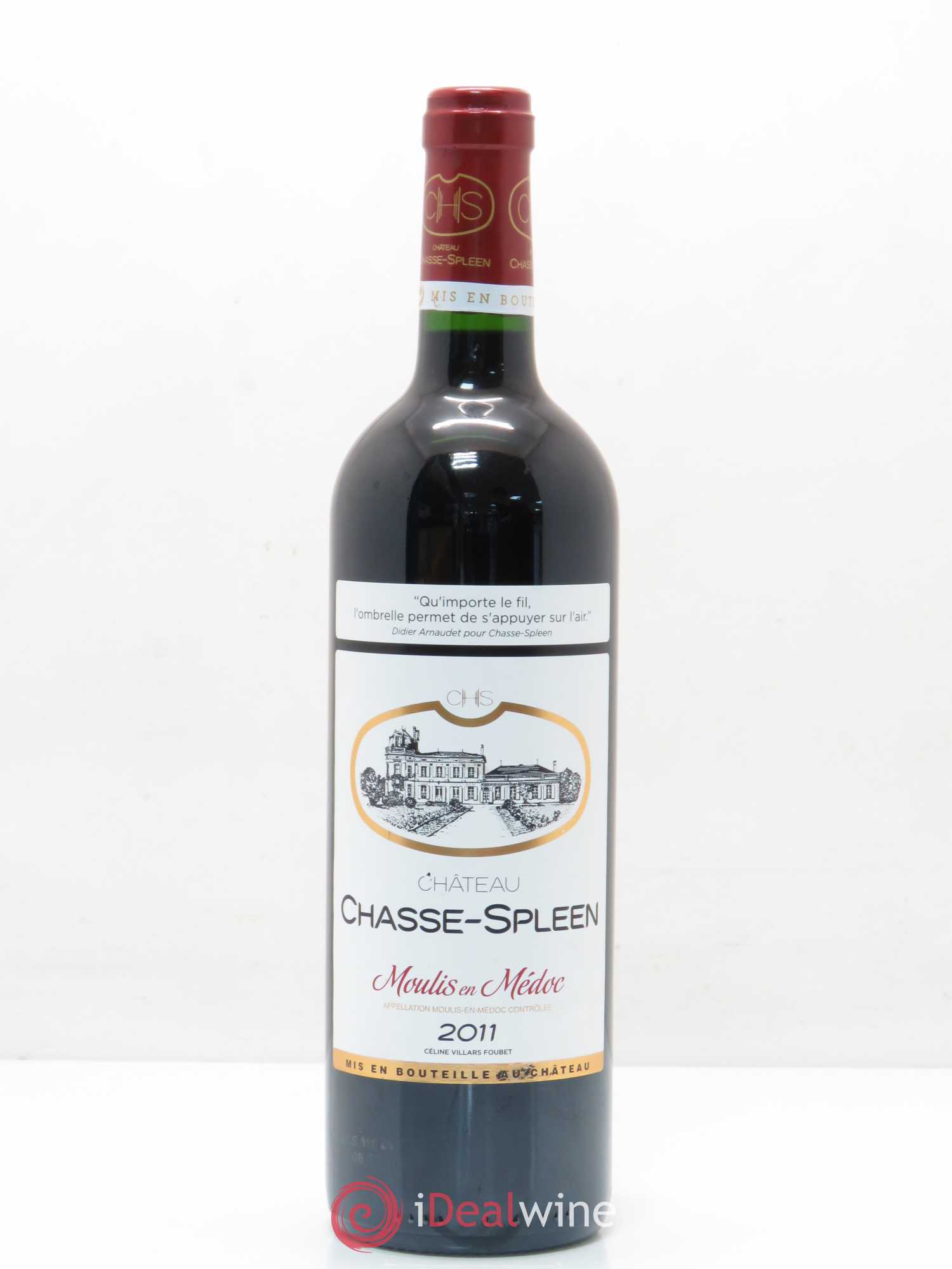 Château Chasse Spleen 2011 - Lot de 1 bouteille - 0