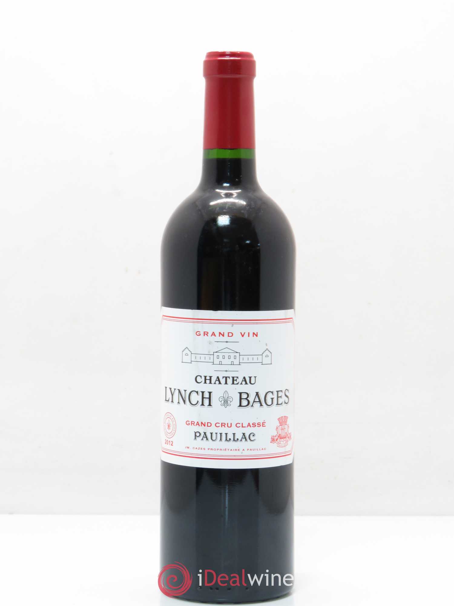 Château Lynch Bages 5ème Grand Cru Classé 2012 - Lot de 1 bouteille - 0