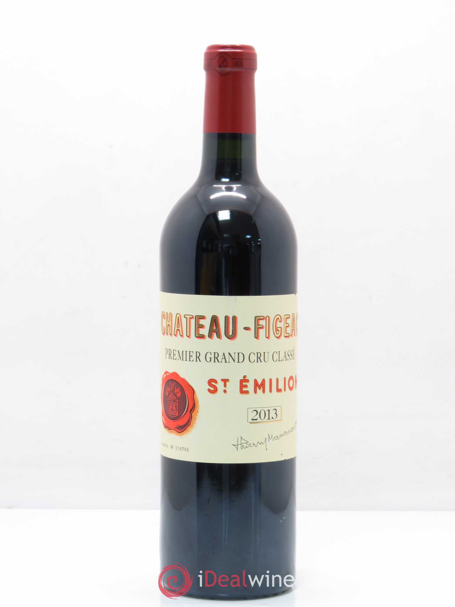 Château Figeac 1er Grand Cru Classé A 2013 - Lot de 1 bouteille - 0