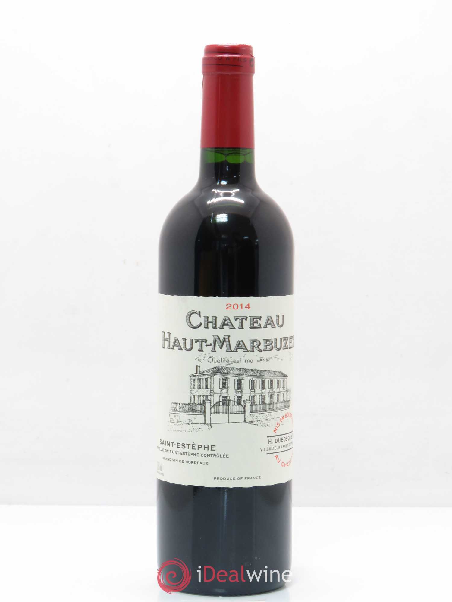 Château Haut Marbuzet 2014 - Lot de 1 bouteille - 0