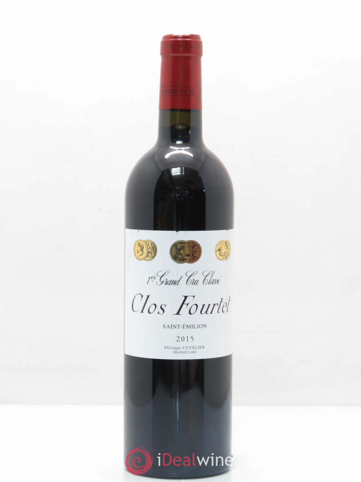 Clos Fourtet 1er Grand Cru Classé B 2015 - Lot de 1 bouteille - 0