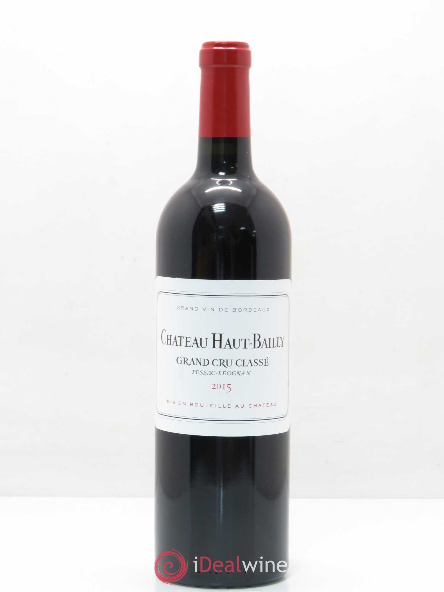 Château Haut-Bailly Cru Classé de Graves 2015 - Lot de 1 bouteille - 0