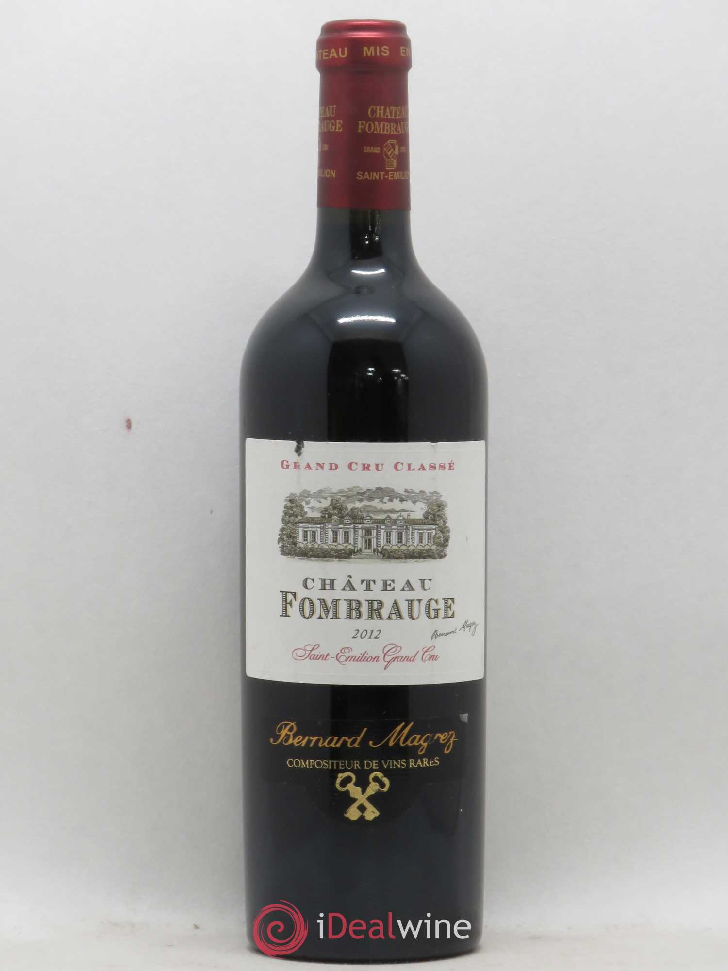 Château Fombrauge Grand Cru Classé 2012 - Lot de 1 bouteille - 0