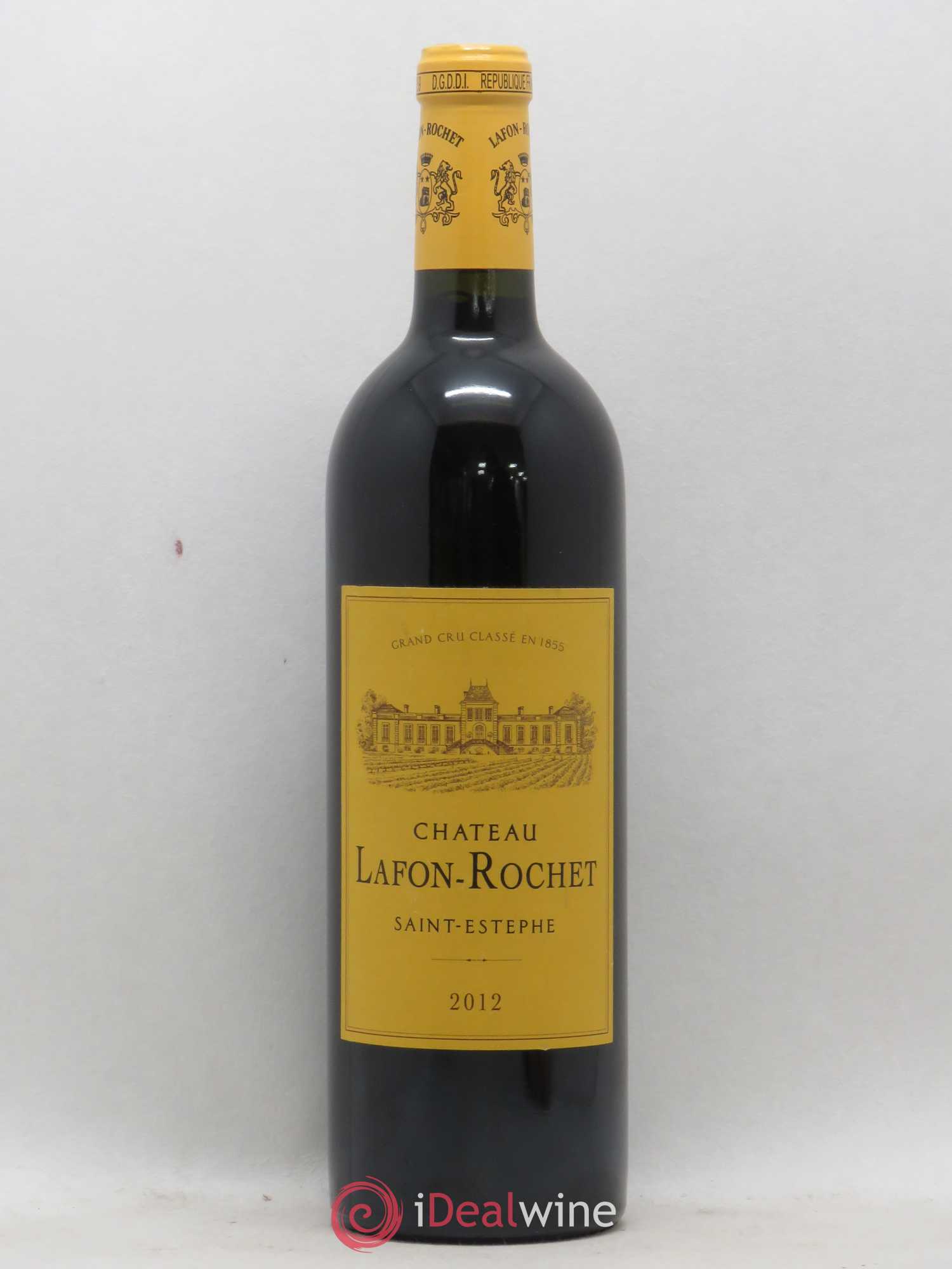 Château Lafon Rochet 4ème Grand Cru Classé 2012 - Lot de 1 bouteille - 0
