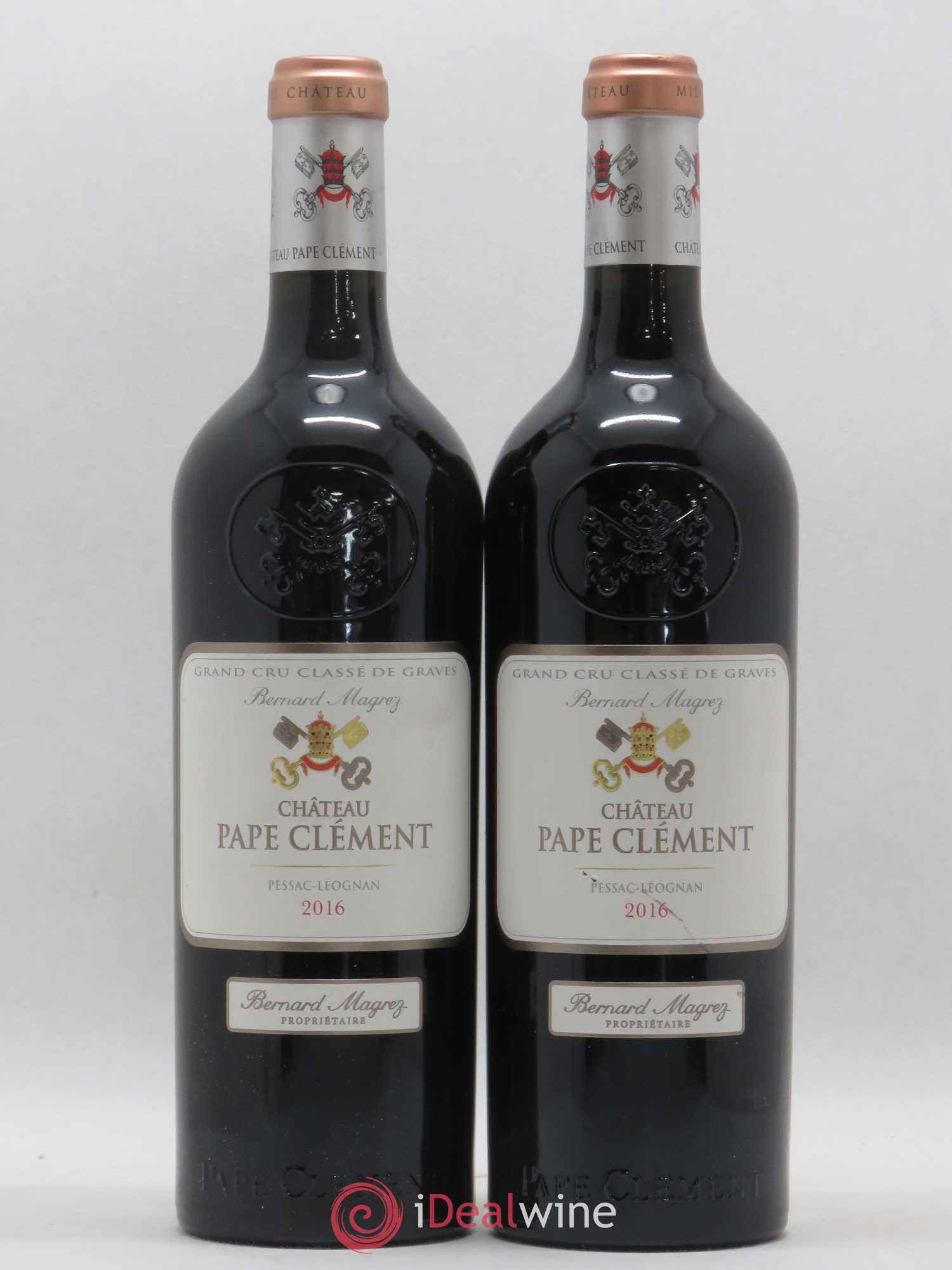 Château Pape Clément Cru Classé de Graves 2016 - Lot de 2 bouteilles - 0