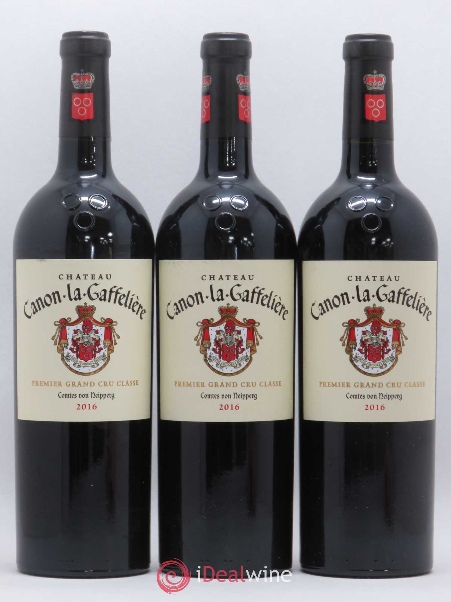 Château Canon la Gaffelière 1er Grand Cru Classé B 2016 - Lot de 3 bouteilles - 0
