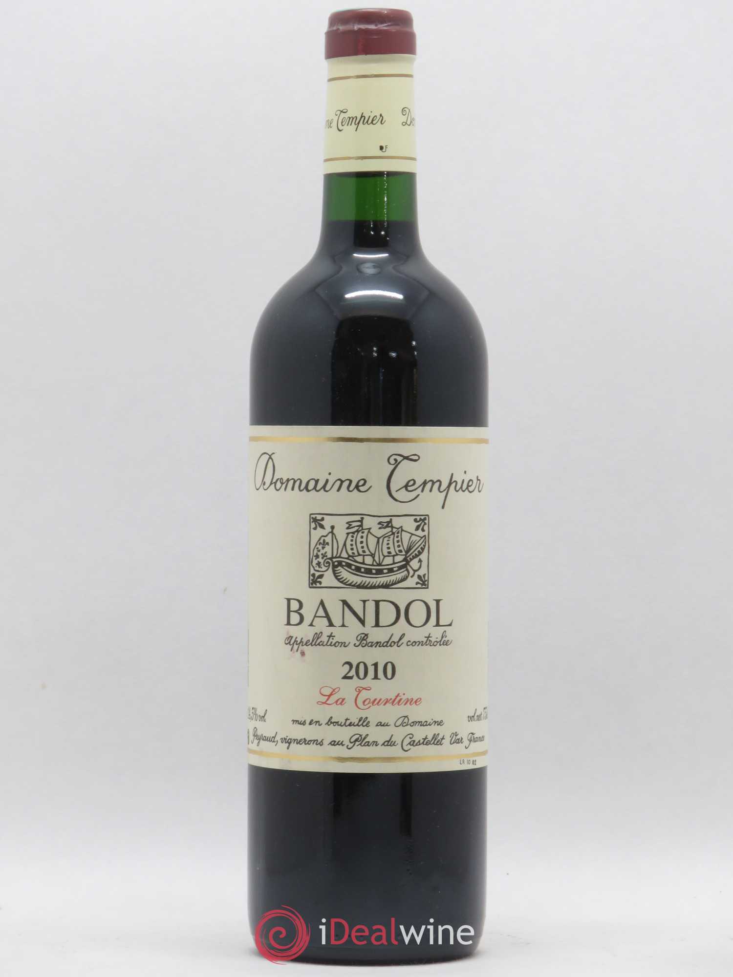 Bandol Domaine Tempier La Tourtine Famille Peyraud 2010 - Lot de 1 bouteille - 0