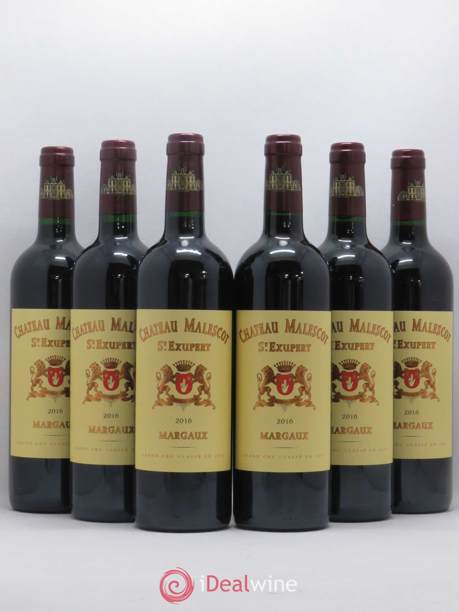 Château Malescot Saint-Exupéry 3ème Grand Cru Classé 2016 - Lot de 6 bouteilles - 0