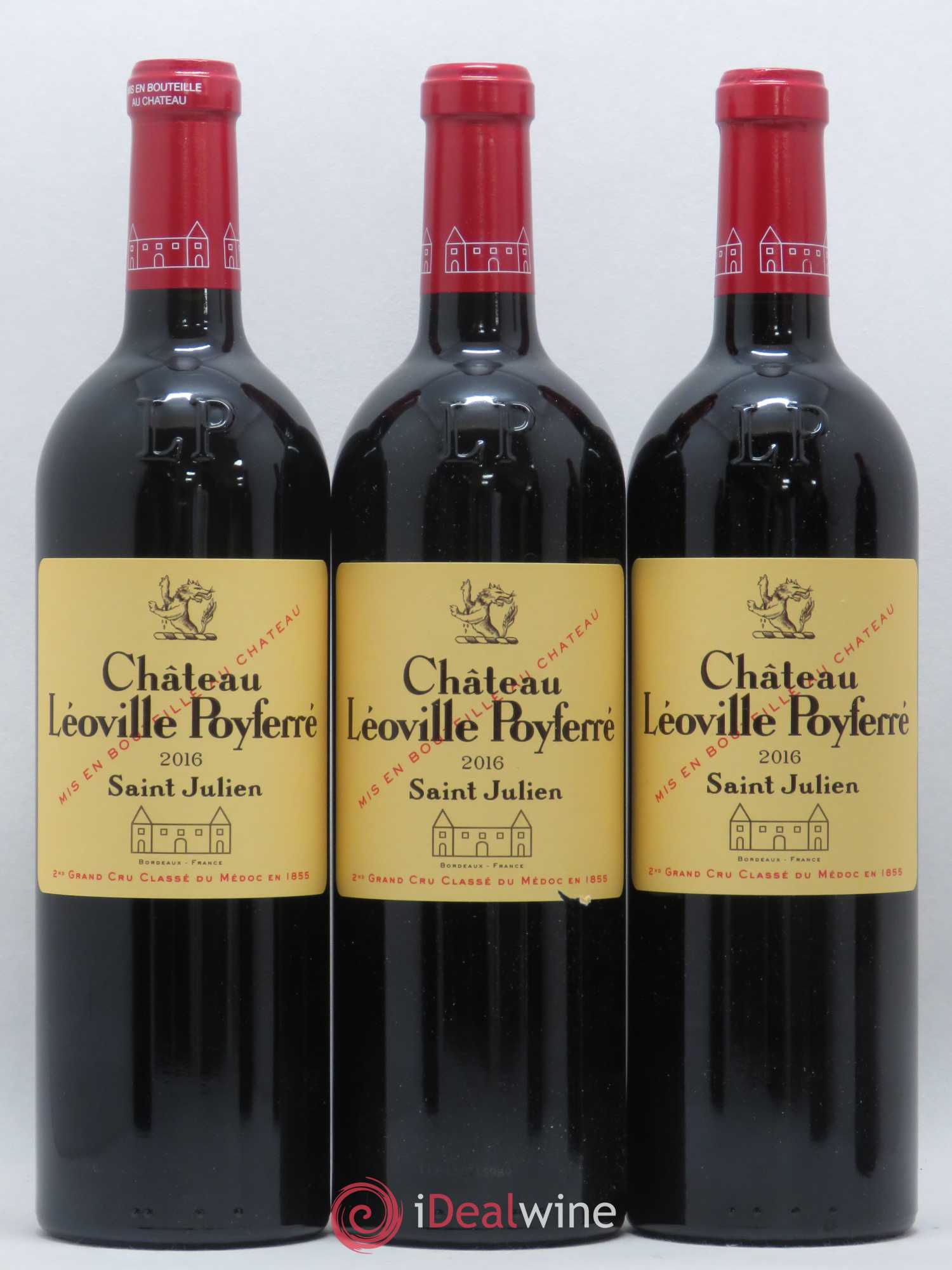 Château Léoville Poyferré 2ème Grand Cru Classé 2016 - Lot de 6 bouteilles - 2