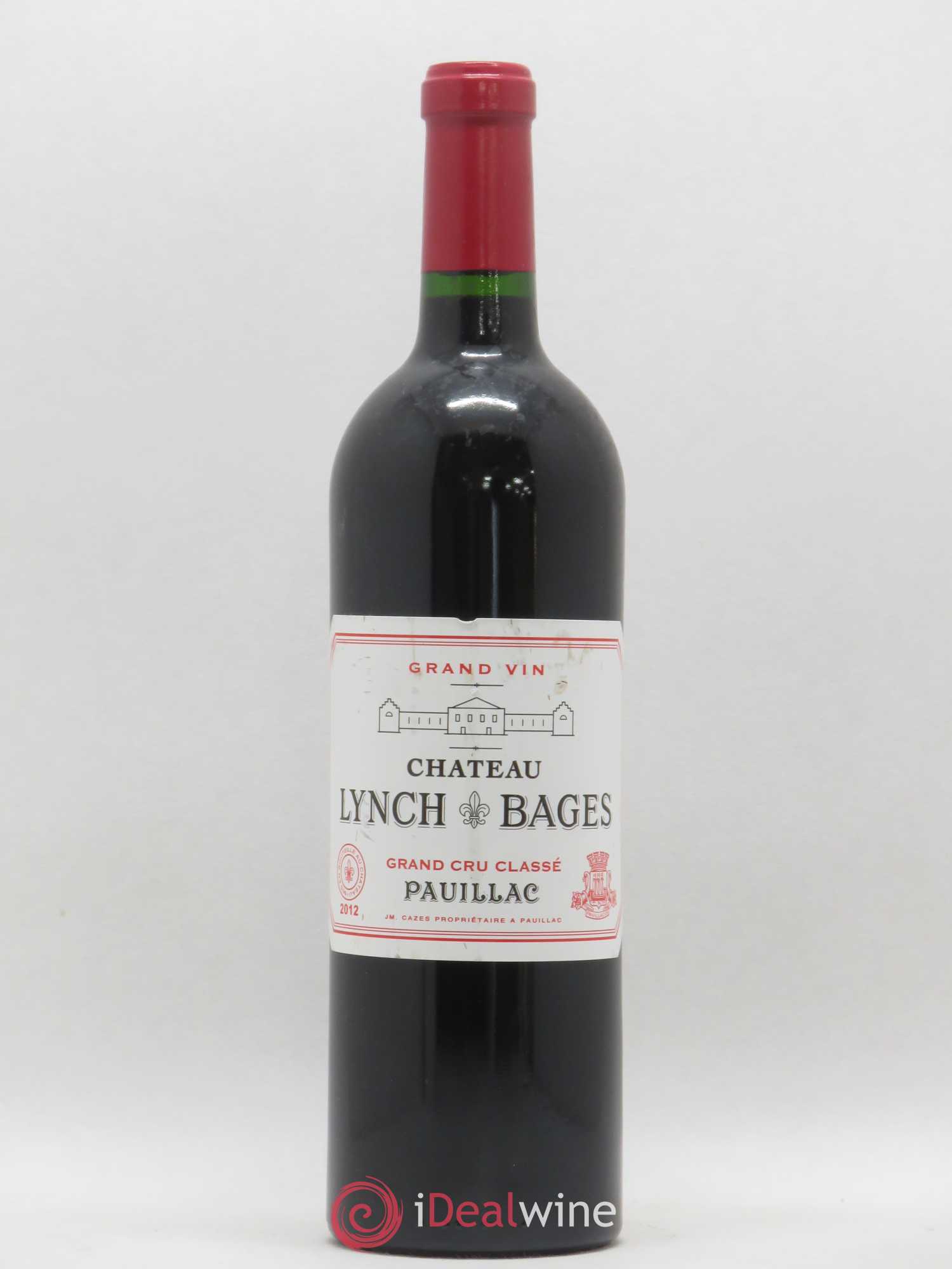 Château Lynch Bages 5ème Grand Cru Classé 2012 - Lot de 1 bouteille - 0