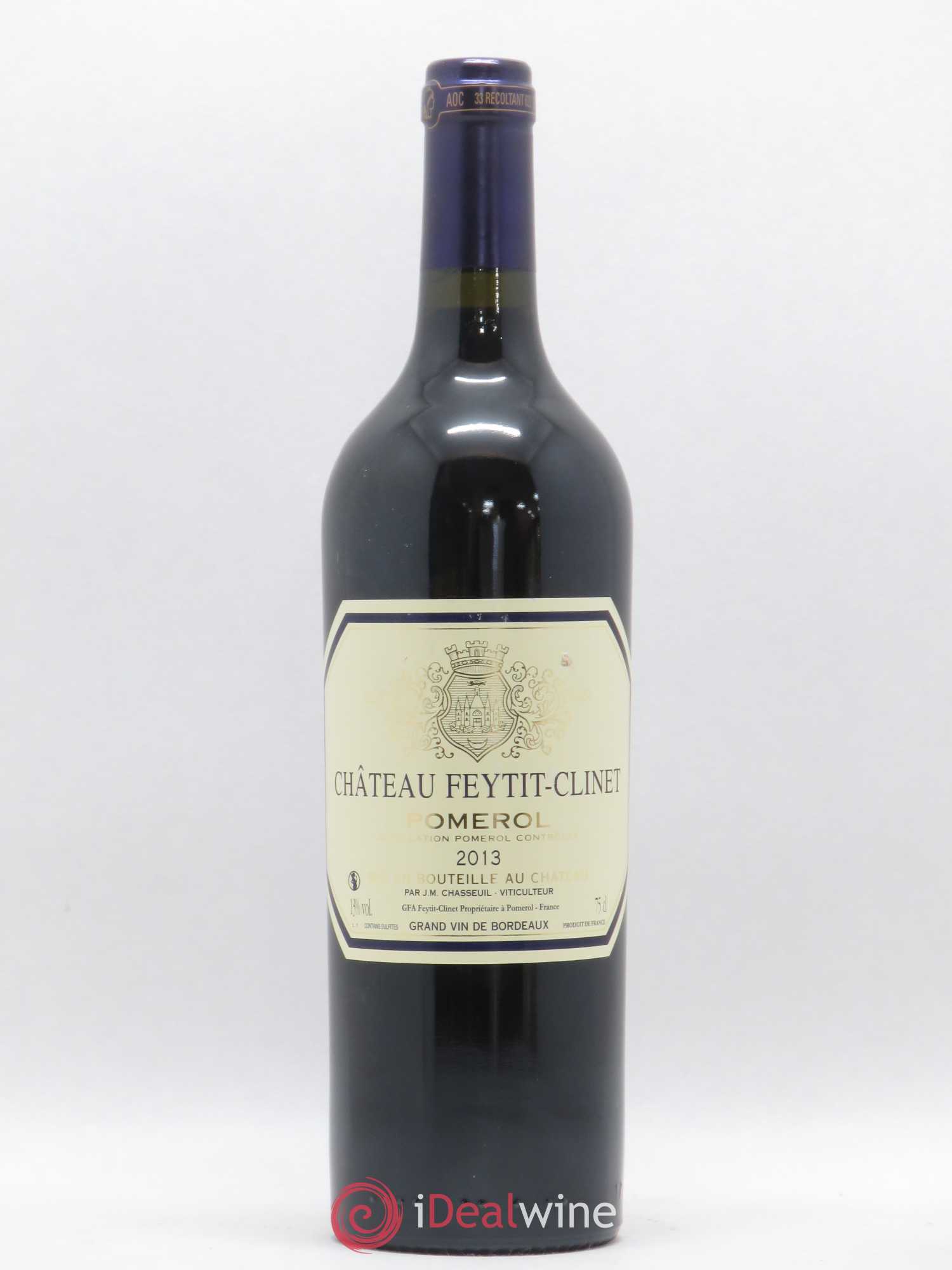 Château Feytit-Clinet 2013 - Lot de 1 bouteille - 0
