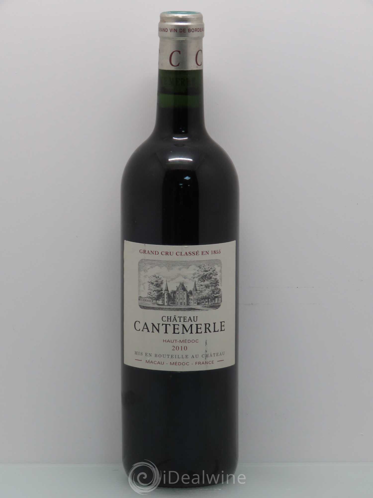 Château Cantemerle 5ème Grand Cru Classé 2010 - Lot de 1 bouteille - 0