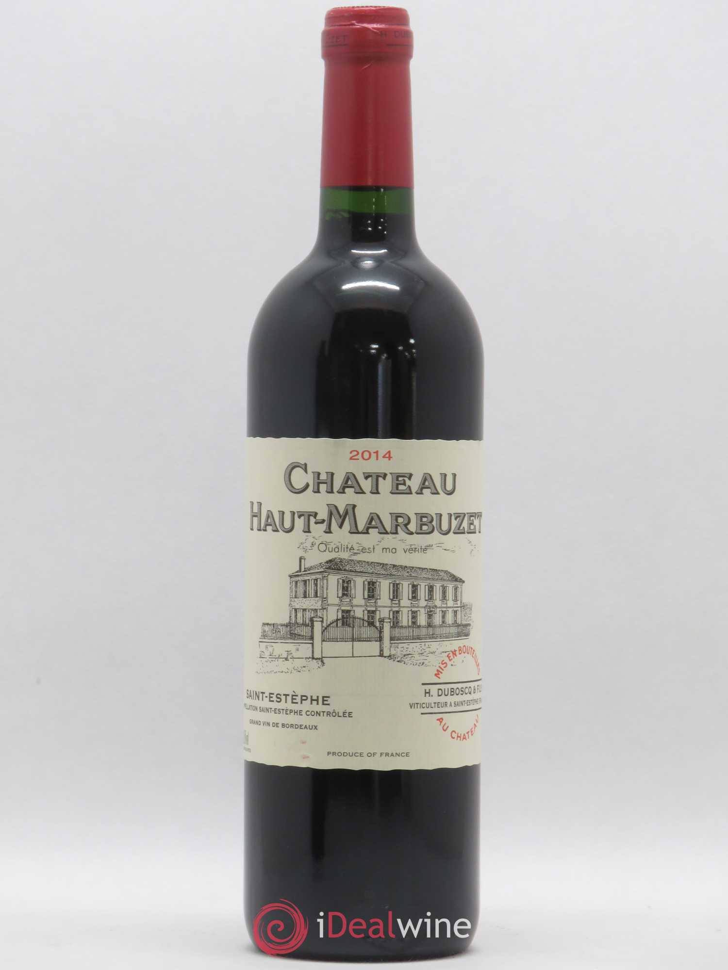 Château Haut Marbuzet 2014 - Lot de 1 bouteille - 0