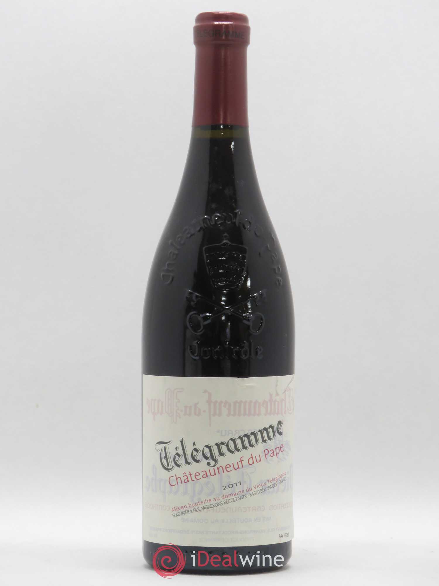 Châteauneuf-du-Pape Télégramme Vignobles Brunier 2011 - Lot de 1 bouteille - 0