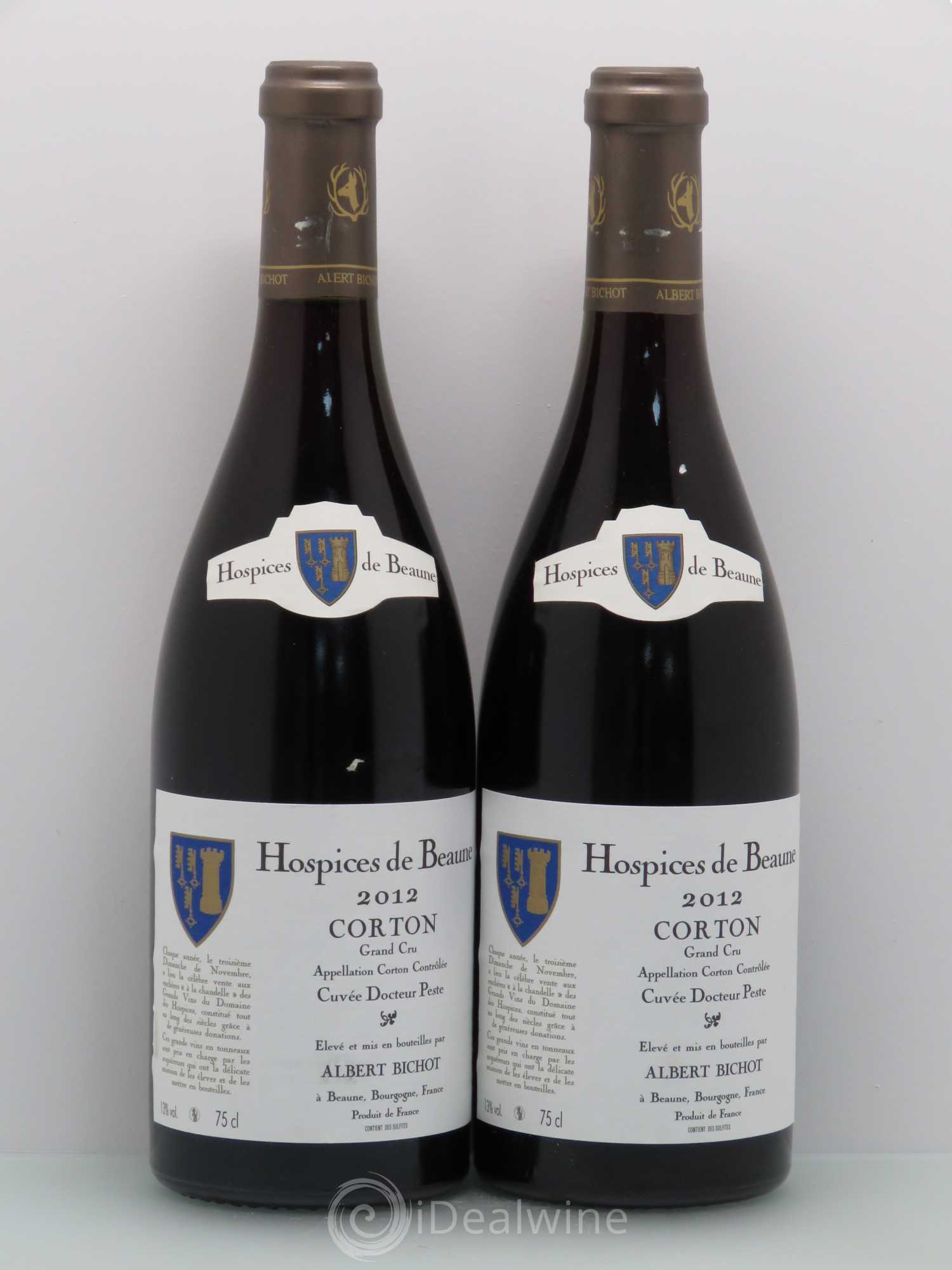 Corton Grand Cru Hospice De Beaune Docteur Peste Bichot 2012 - Posten von 2 Flaschen - 0